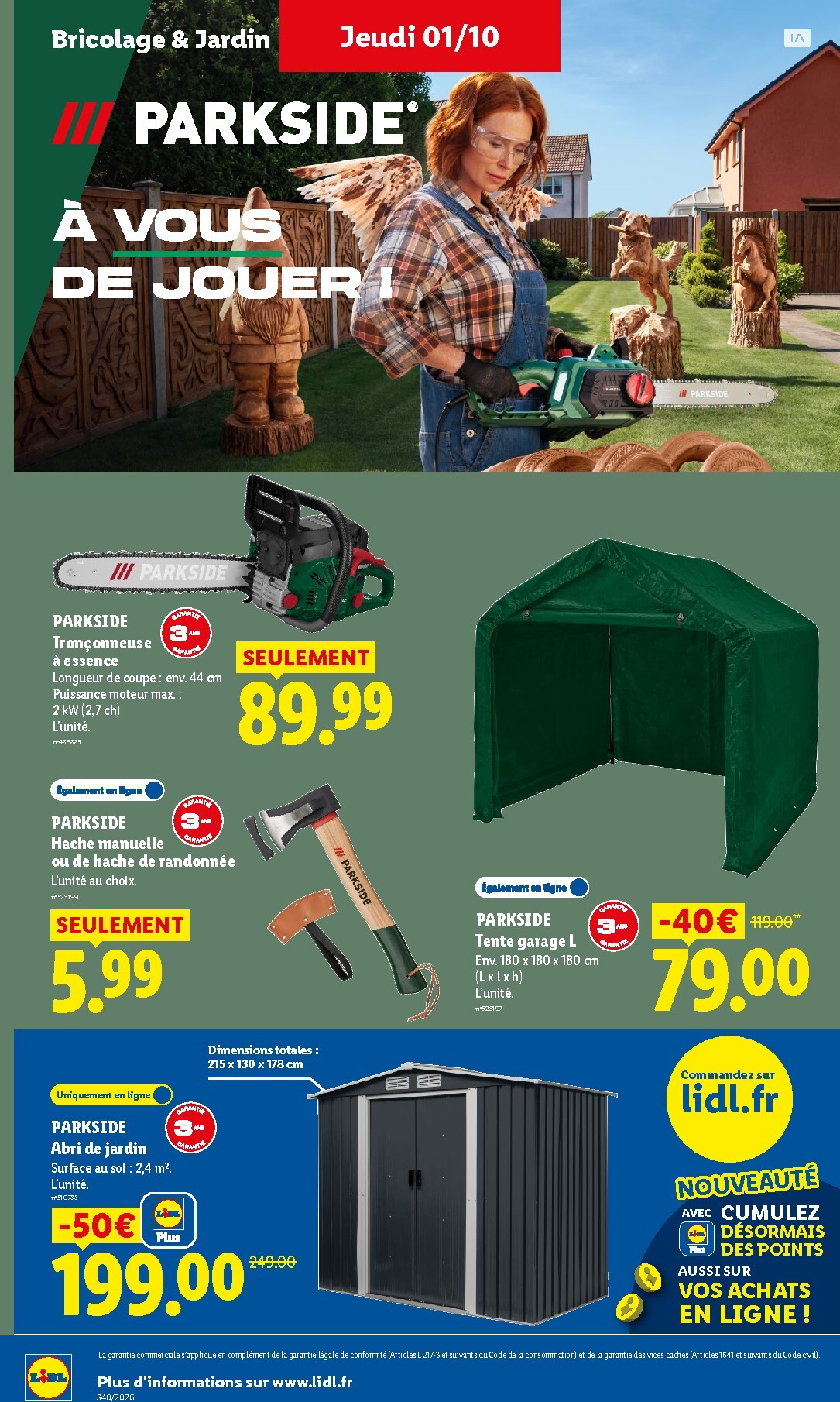lidl - Flyer Lidl pour la semaine prochaine du de jeudi 01/10/2026 au du mercredi 07/10/2026 - page: 38
