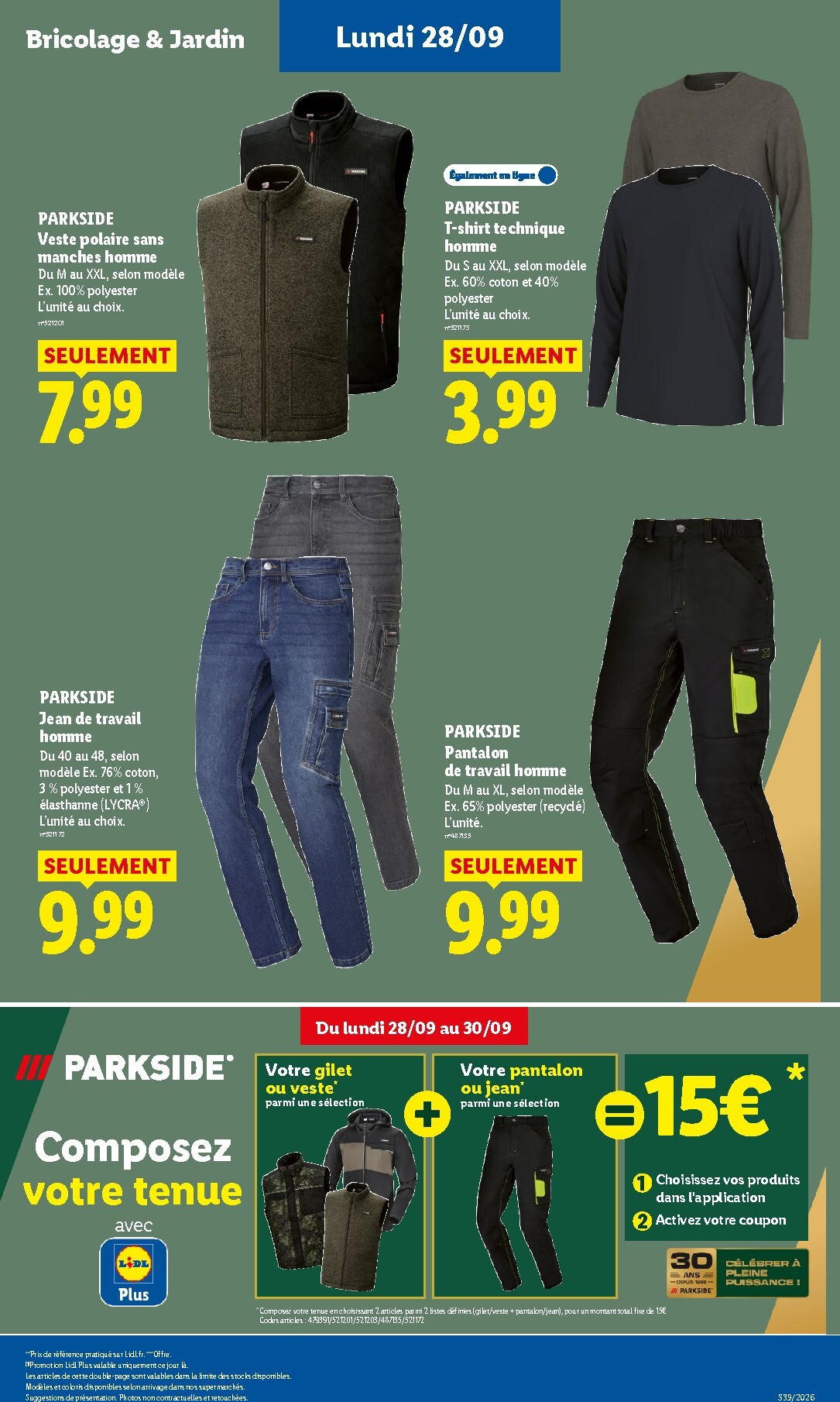 lidl - Current Lidl leaflet valid from de jeudi 24/09/2026 to du mercredi 30/09/2026 - page: 53