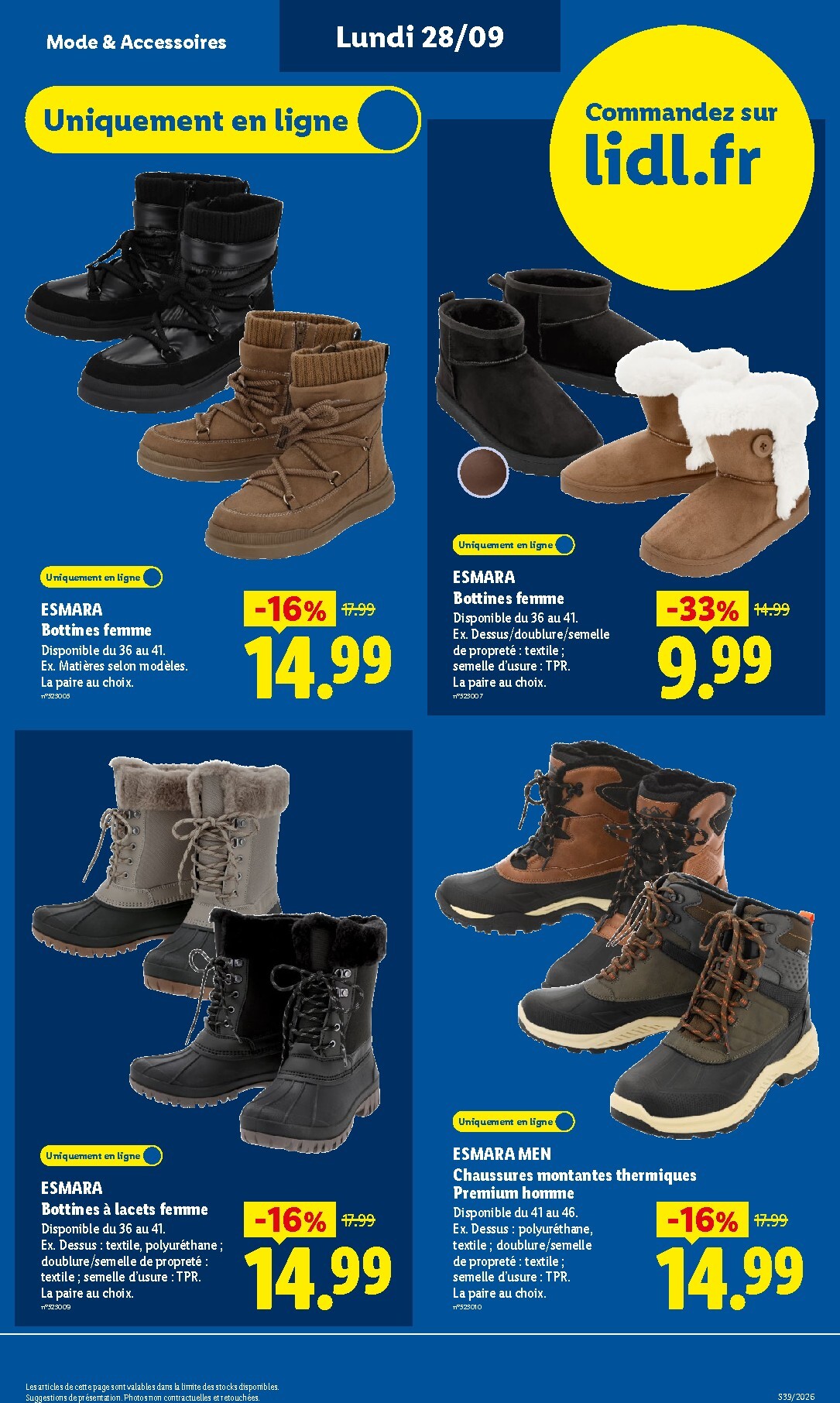 lidl - Current Lidl leaflet valid from de jeudi 24/09/2026 to du mercredi 30/09/2026 - page: 45