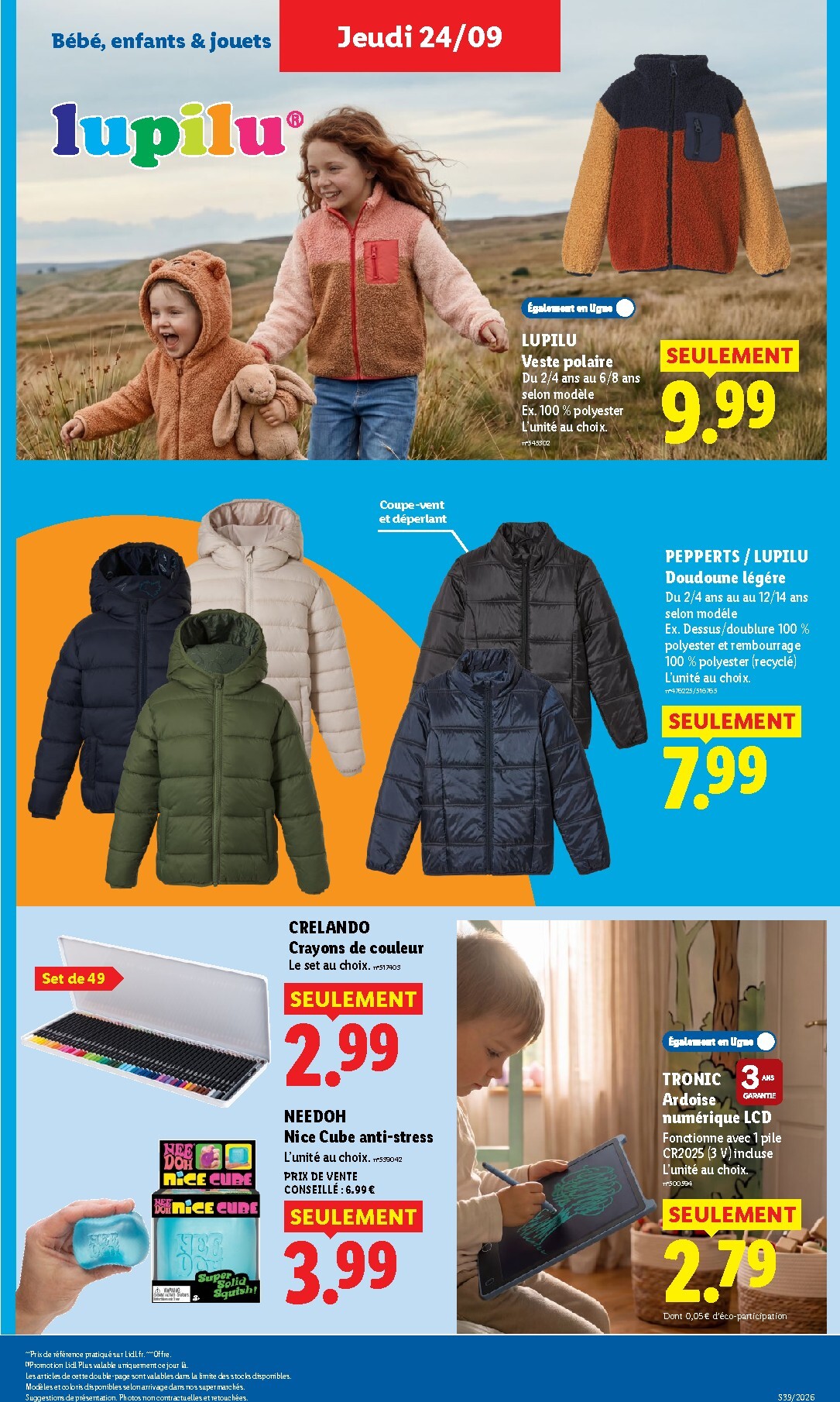 lidl - Current Lidl leaflet valid from de jeudi 24/09/2026 to du mercredi 30/09/2026 - page: 47