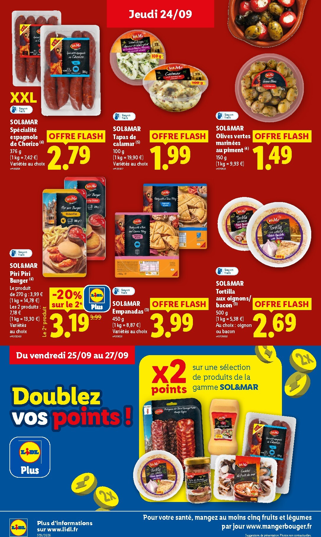 lidl - Current Lidl leaflet valid from de jeudi 24/09/2026 to du mercredi 30/09/2026 - page: 22