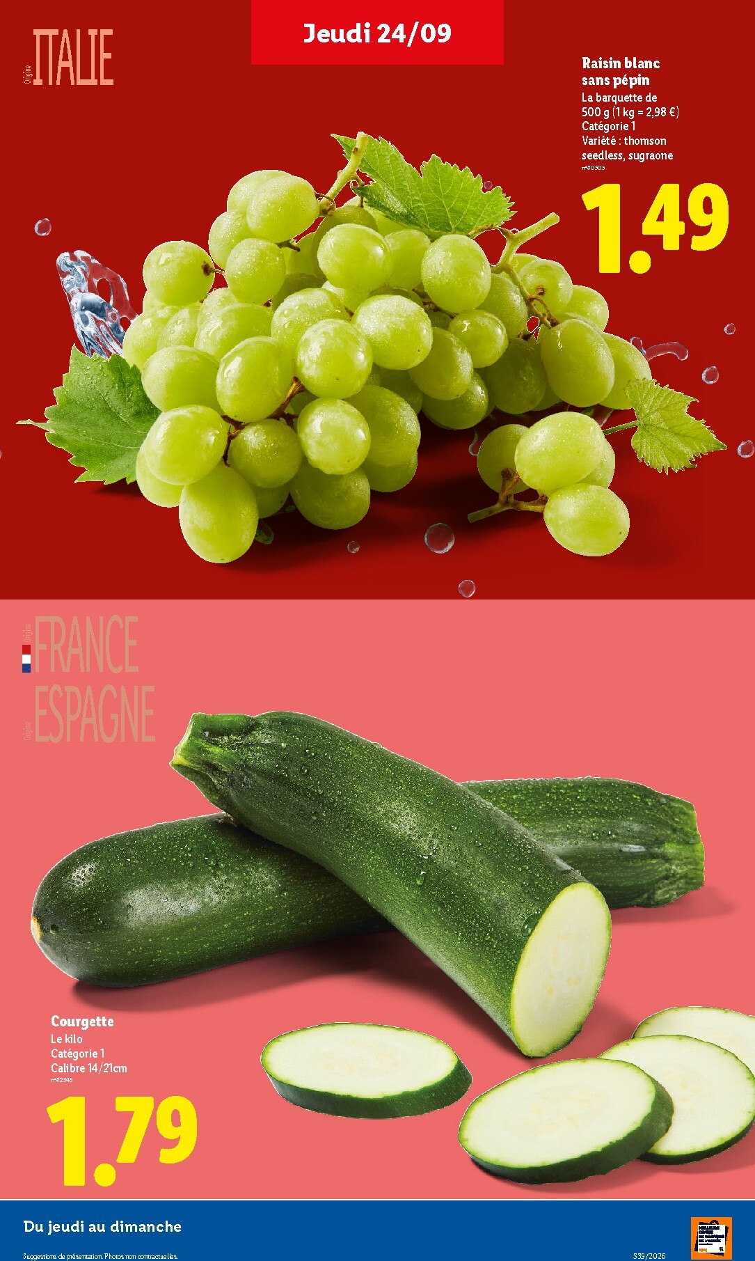 lidl - Current Lidl leaflet valid from de jeudi 24/09/2026 to du mercredi 30/09/2026 - page: 5