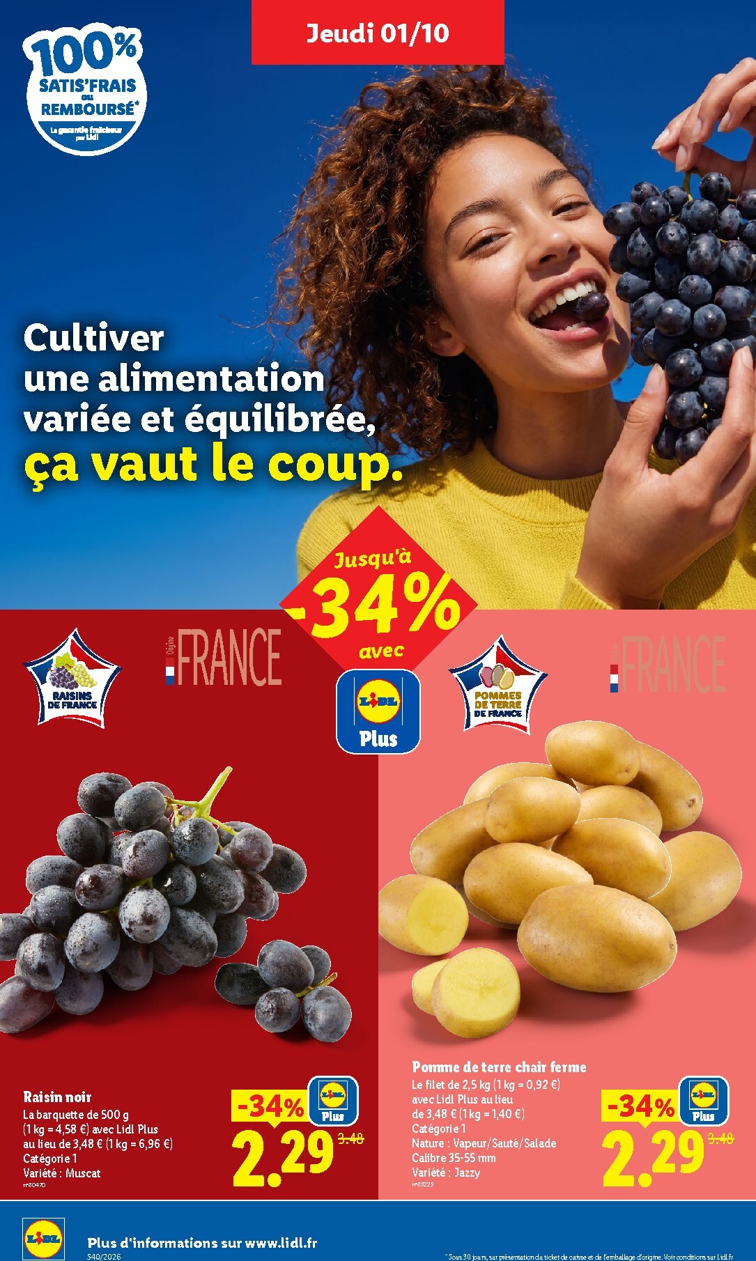 lidl - Prospectus Lidl valide du de jeudi 01/10/2026 au du mercredi 07/10/2026 - page: 2