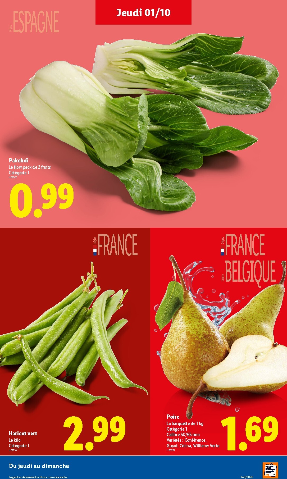 lidl - Prospectus Lidl valide du de jeudi 01/10/2026 au du mercredi 07/10/2026 - page: 5