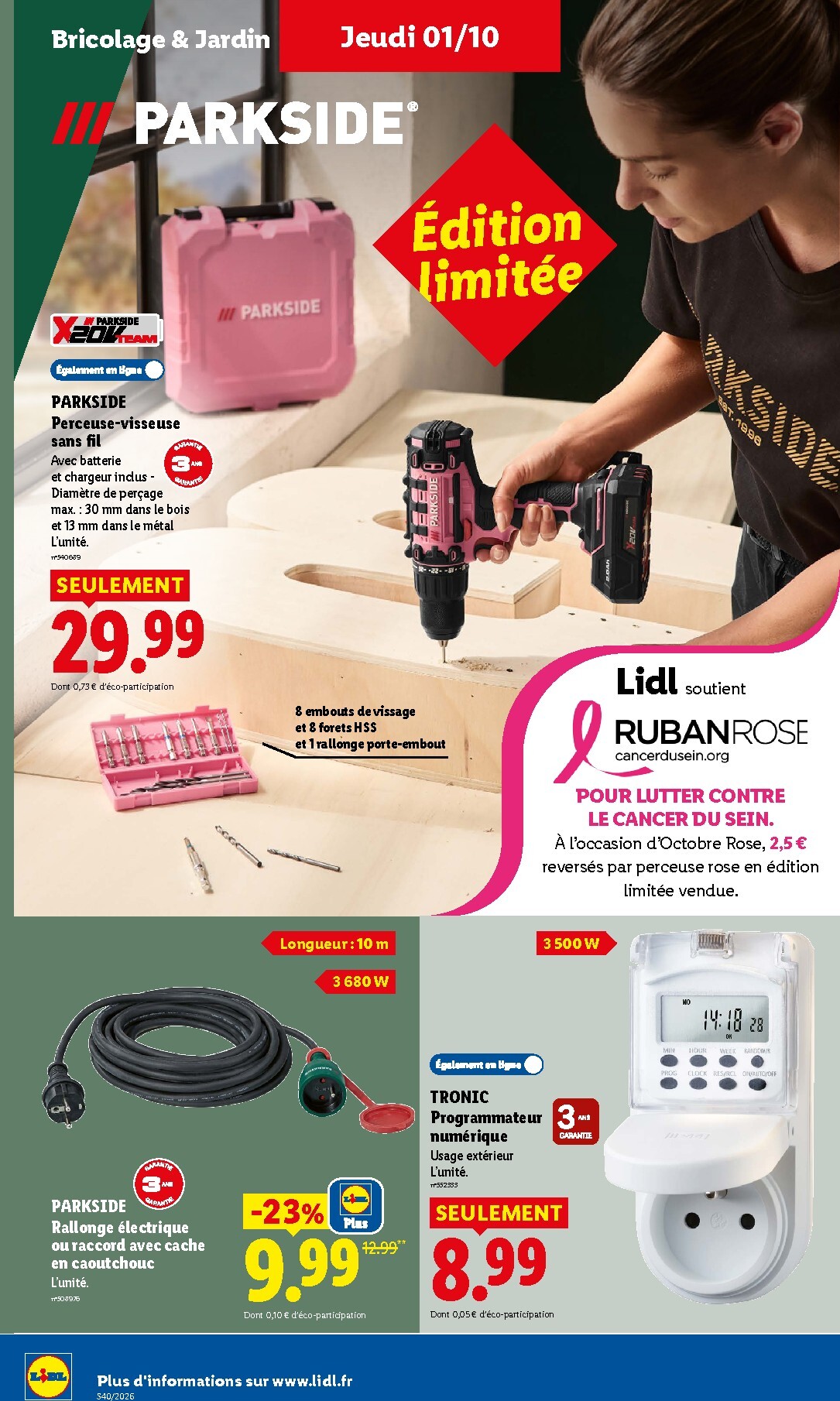lidl - Prospectus Lidl valide du de jeudi 01/10/2026 au du mercredi 07/10/2026 - page: 40
