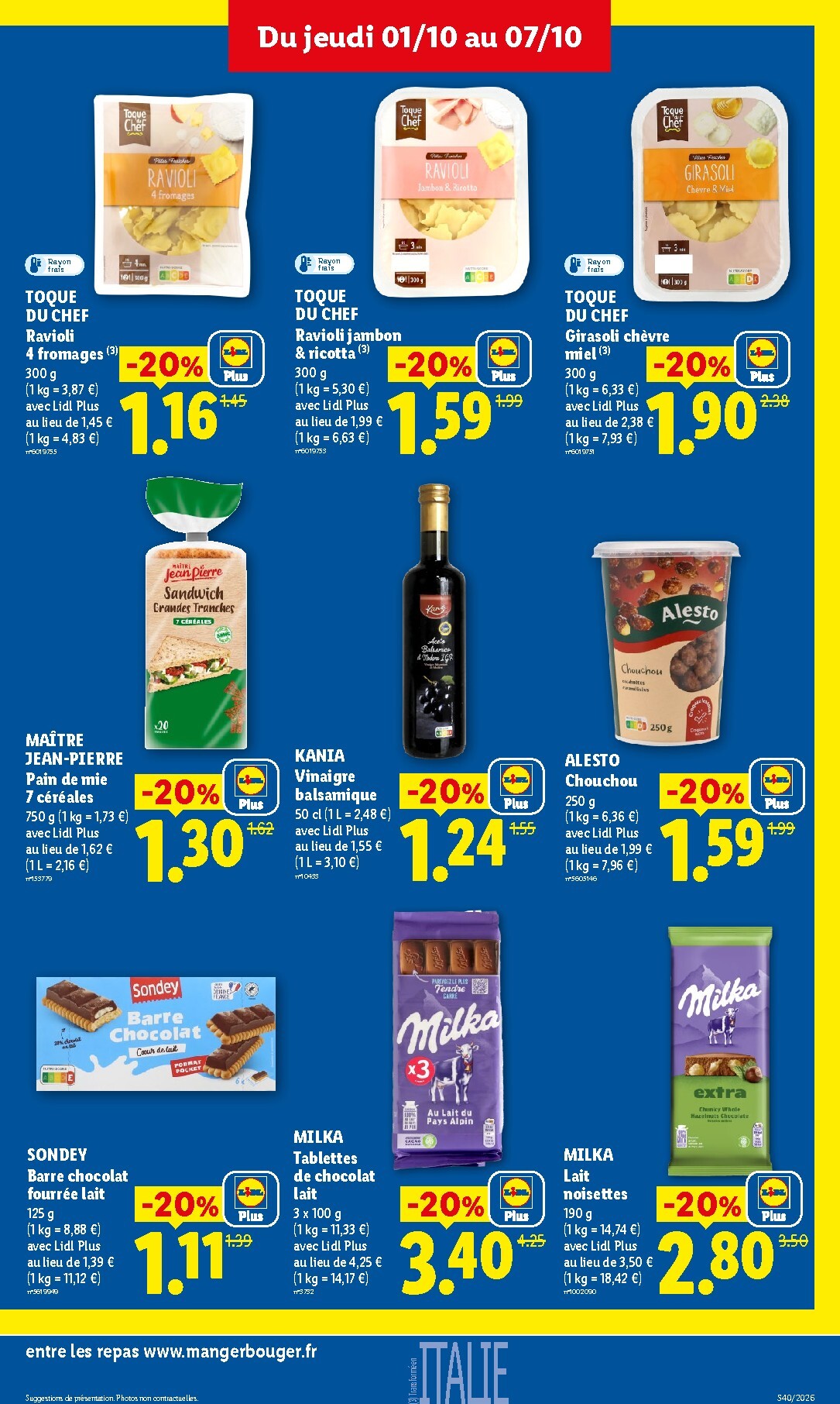 lidl - Prospectus Lidl valide du de jeudi 01/10/2026 au du mercredi 07/10/2026 - page: 15
