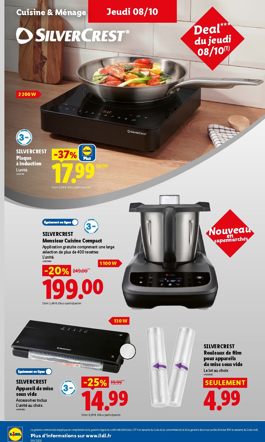 lidl - Flyer Lidl pour la semaine prochaine du de jeudi 08/10/2026 au du mercredi 14/10/2026 - page: 36