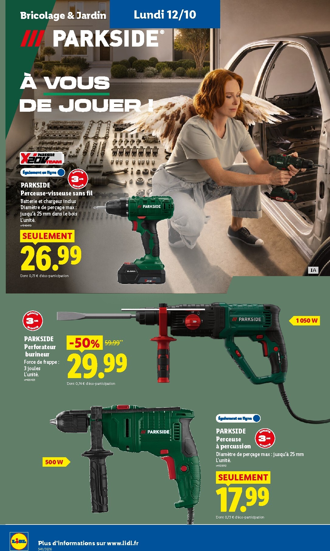 lidl - Flyer Lidl pour la semaine prochaine du de jeudi 08/10/2026 au du mercredi 14/10/2026 - page: 50