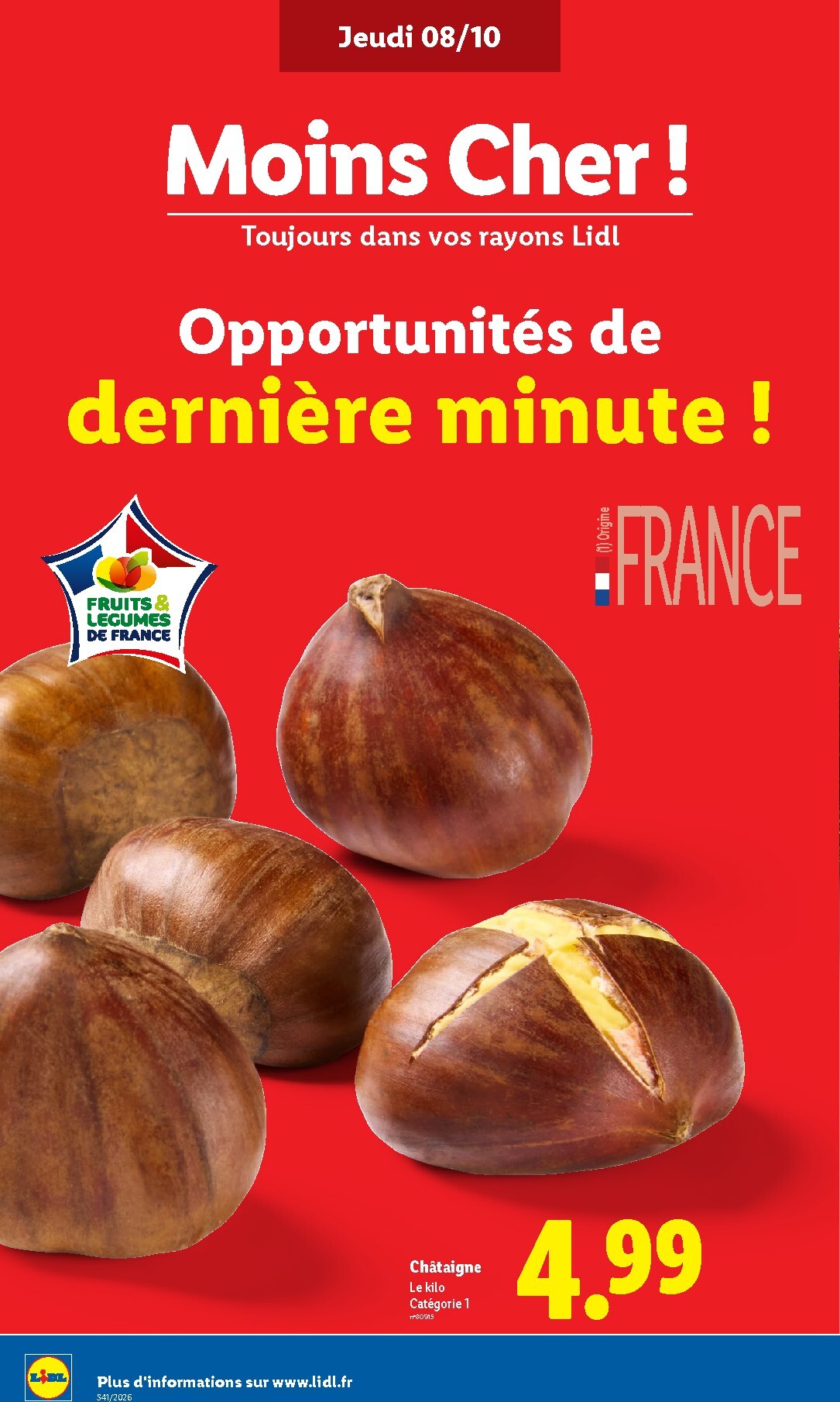 lidl - Flyer Lidl pour la semaine prochaine du de jeudi 08/10/2026 au du mercredi 14/10/2026 - page: 4
