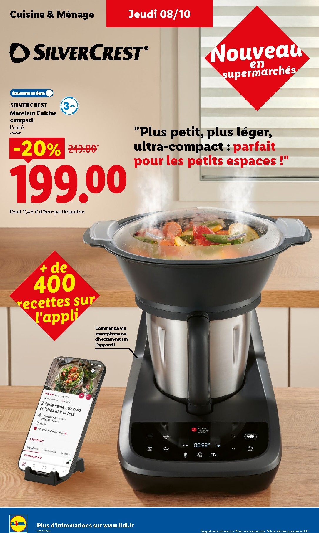 lidl - Flyer Lidl pour la semaine prochaine du de jeudi 08/10/2026 au du mercredi 14/10/2026 - page: 58