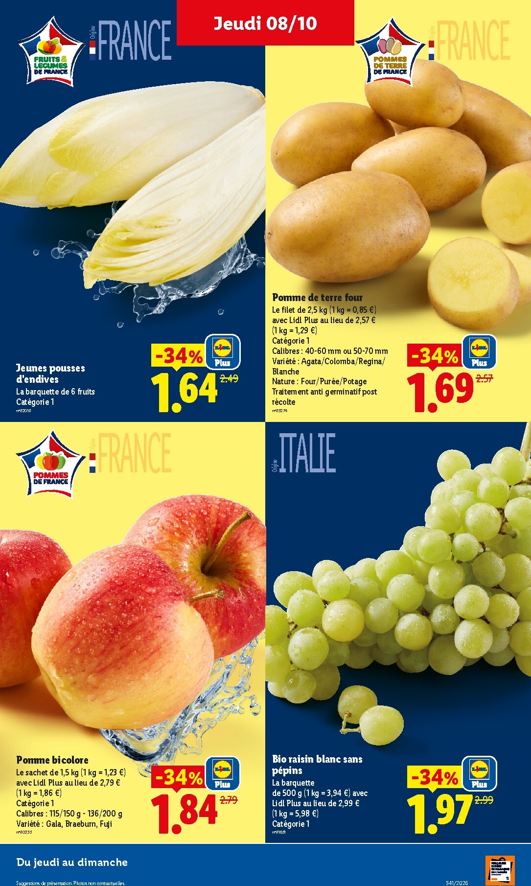 lidl - Flyer Lidl pour la semaine prochaine du de jeudi 08/10/2026 au du mercredi 14/10/2026 - page: 3