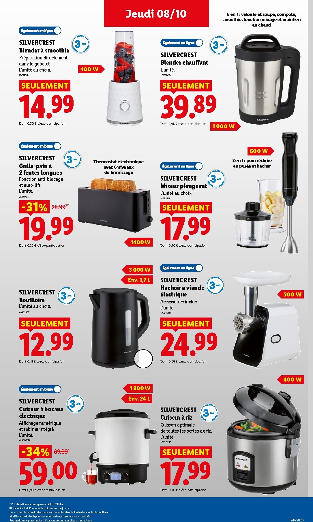lidl - Flyer Lidl pour la semaine prochaine du de jeudi 08/10/2026 au du mercredi 14/10/2026 - page: 37