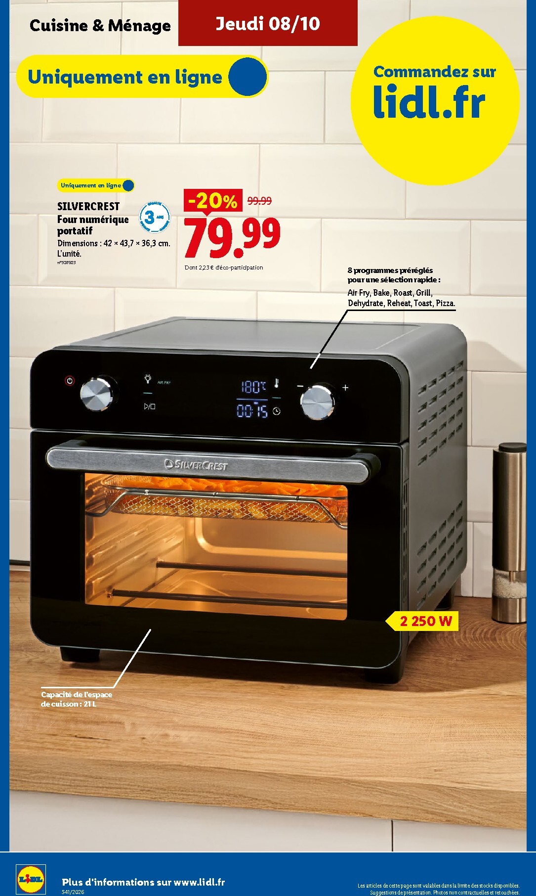 lidl - Flyer Lidl pour la semaine prochaine du de jeudi 08/10/2026 au du mercredi 14/10/2026 - page: 6