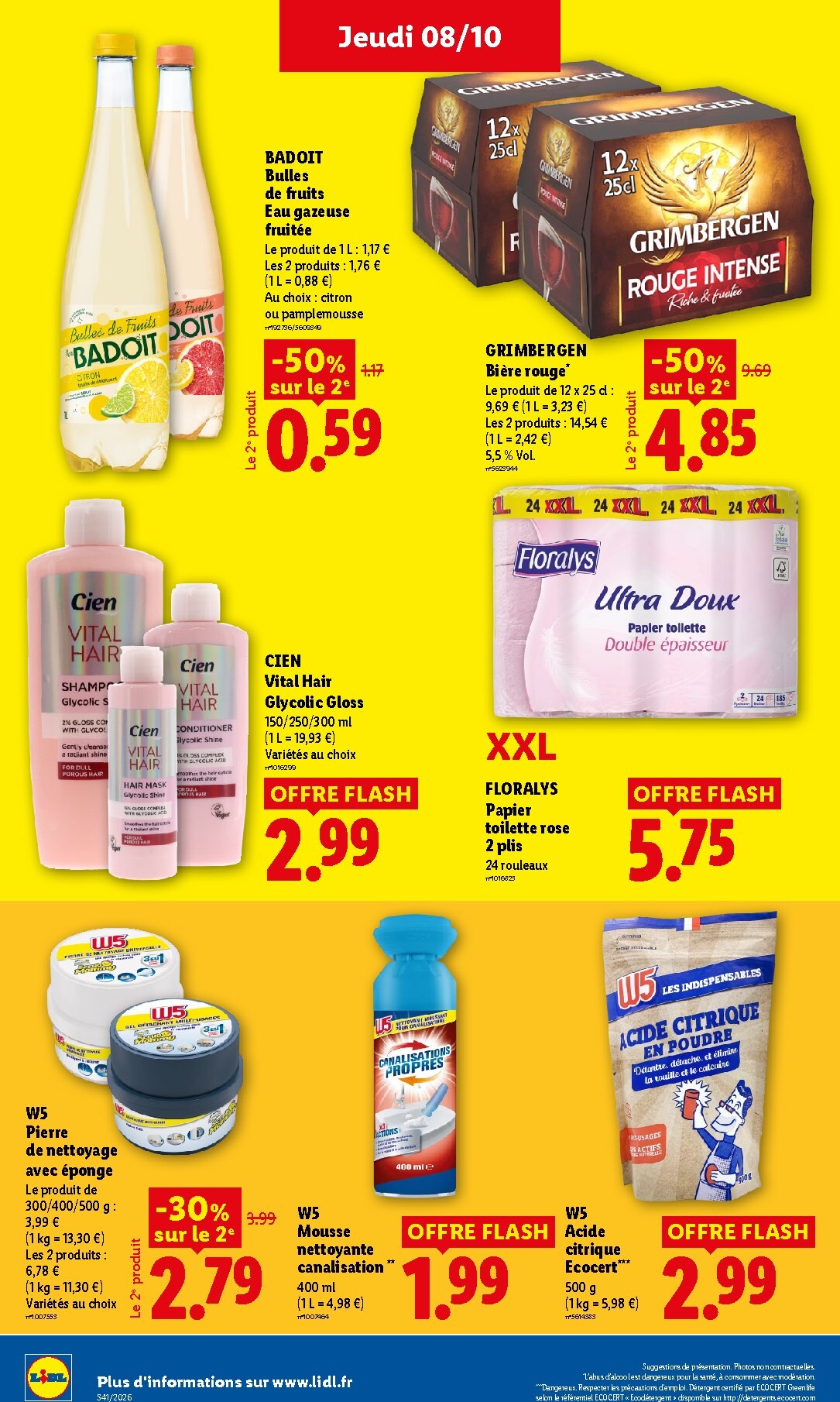 lidl - Flyer Lidl pour la semaine prochaine du de jeudi 08/10/2026 au du mercredi 14/10/2026 - page: 22
