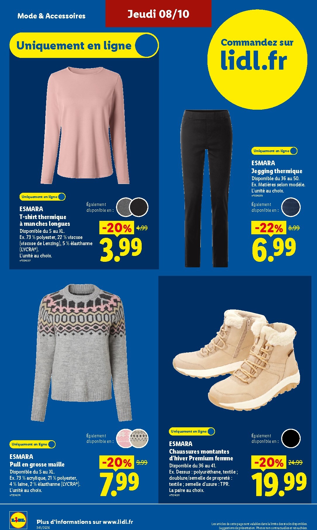 lidl - Current Lidl - Exclu Web leaflet valid from du lundi 05/10/2026 to de jeudi 08/10/2026 - page: 14
