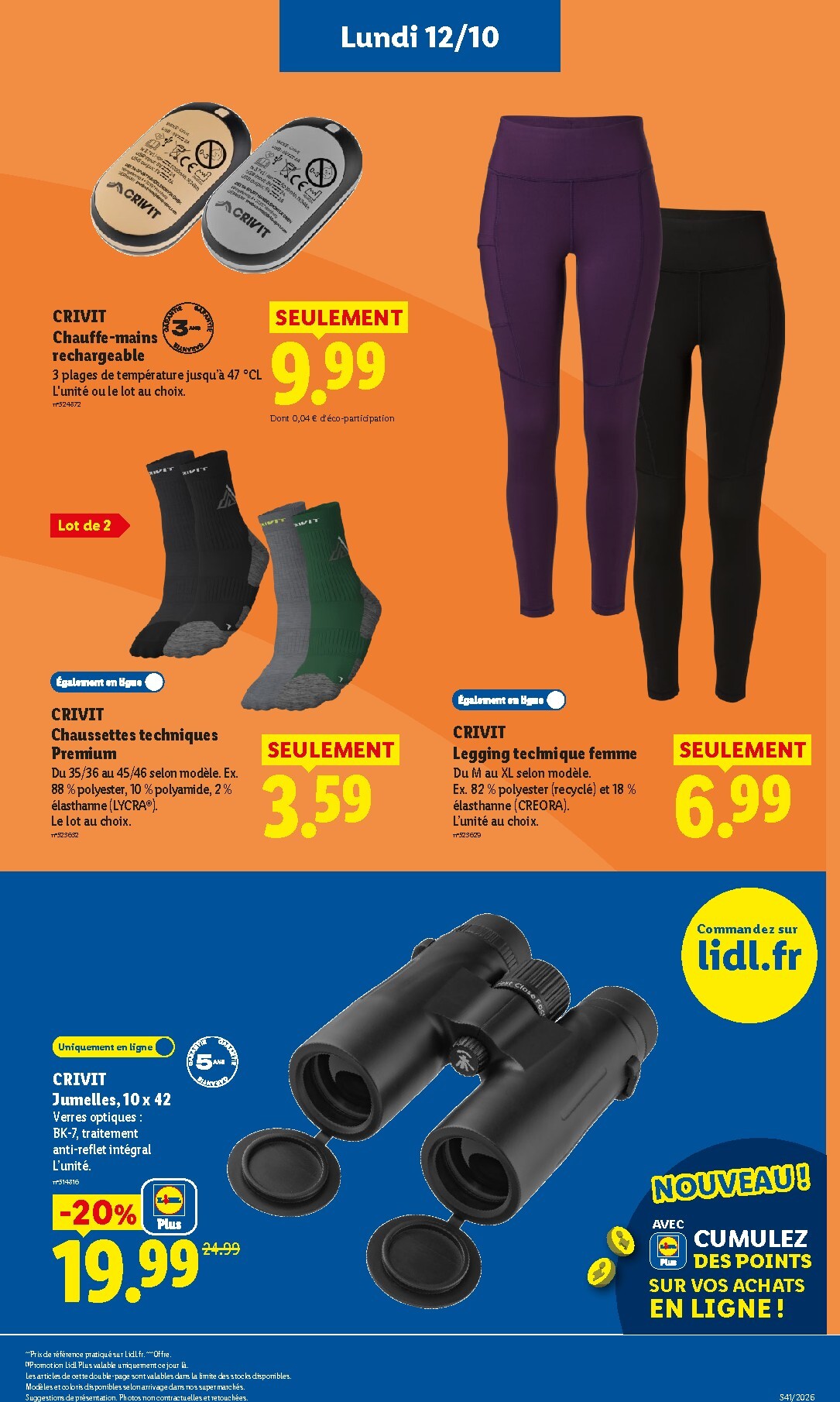 lidl - Prospectus Lidl valide du de jeudi 08/10/2026 au du mercredi 14/10/2026 - page: 57