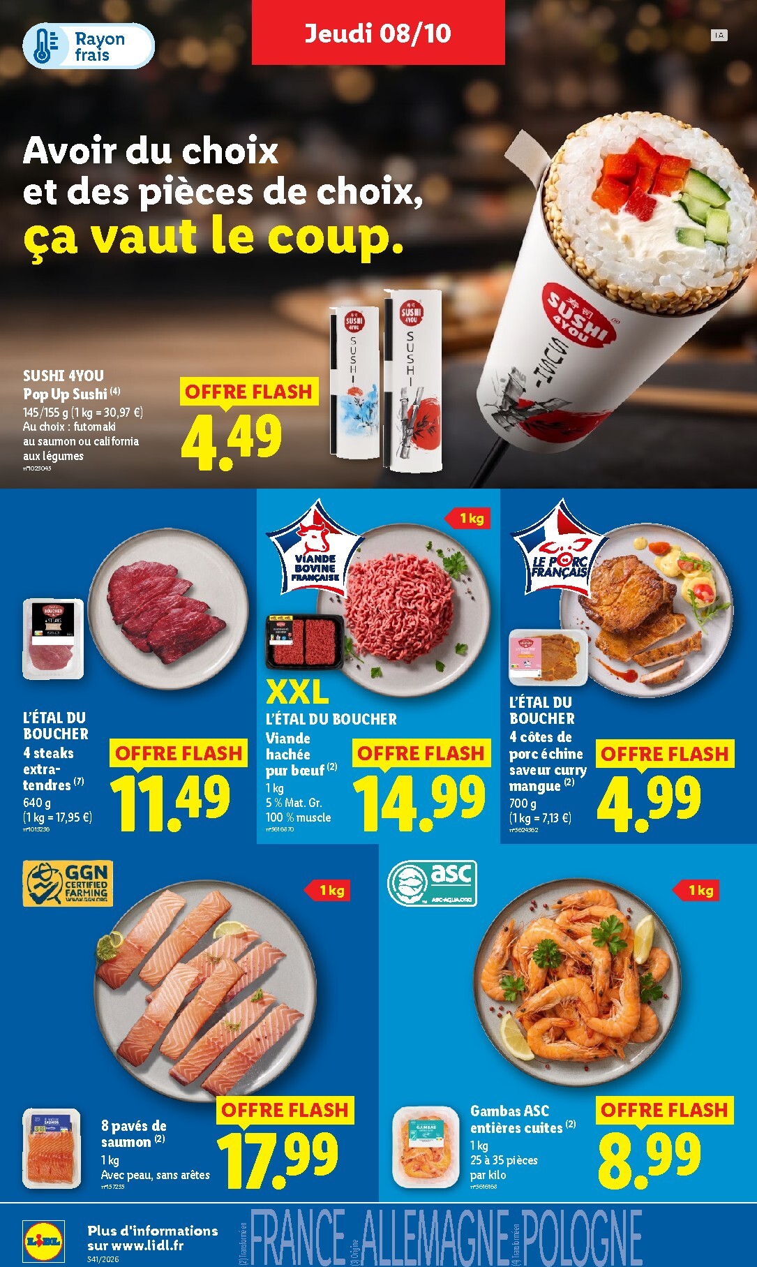 lidl - Prospectus Lidl valide du de jeudi 08/10/2026 au du mercredi 14/10/2026 - page: 10