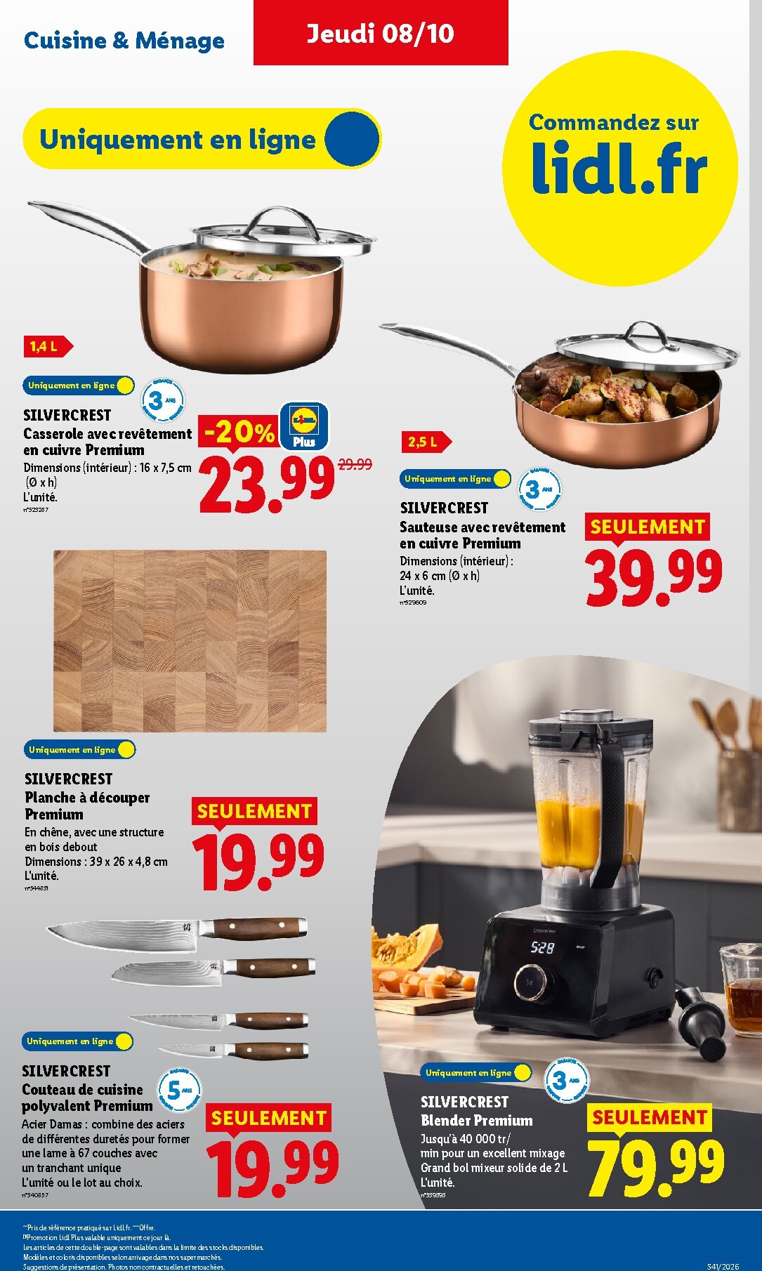 lidl - Prospectus Lidl valide du de jeudi 08/10/2026 au du mercredi 14/10/2026 - page: 39