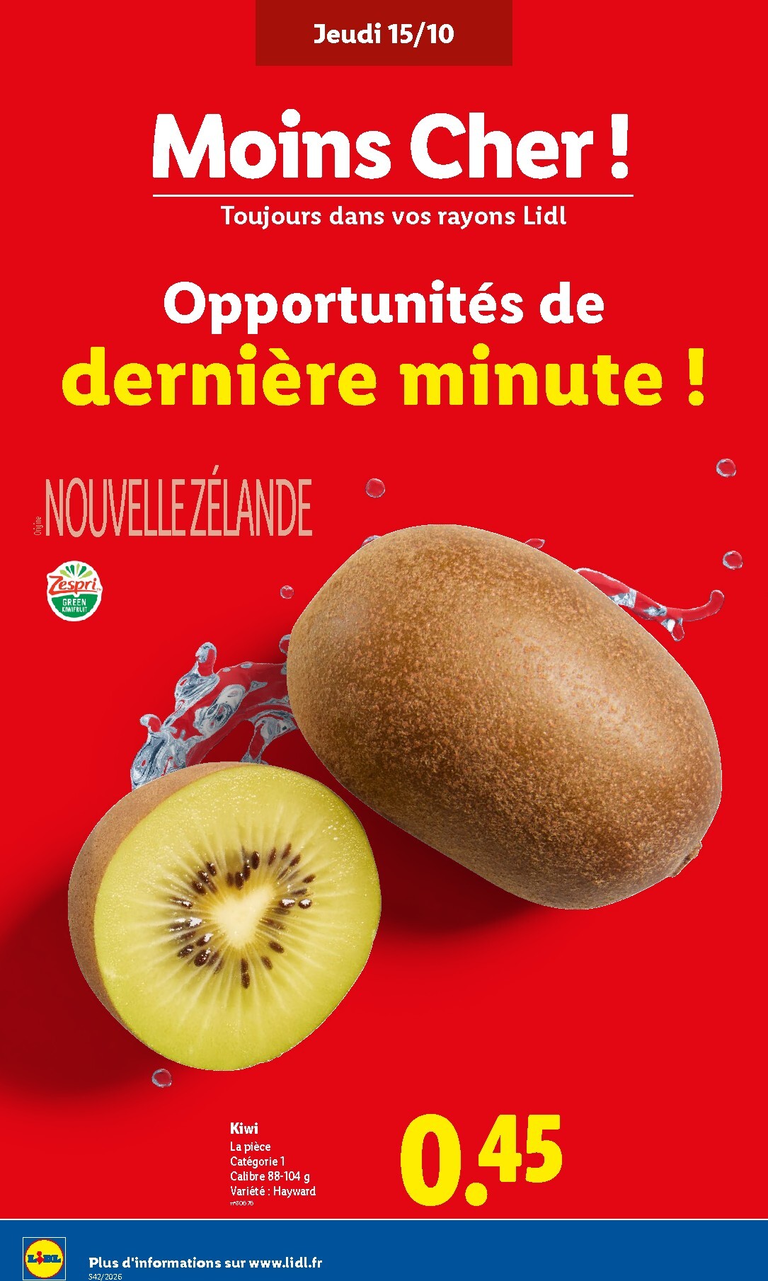 lidl - Flyer Lidl pour la semaine prochaine du de jeudi 15/10/2026 au du mercredi 21/10/2026 - page: 4