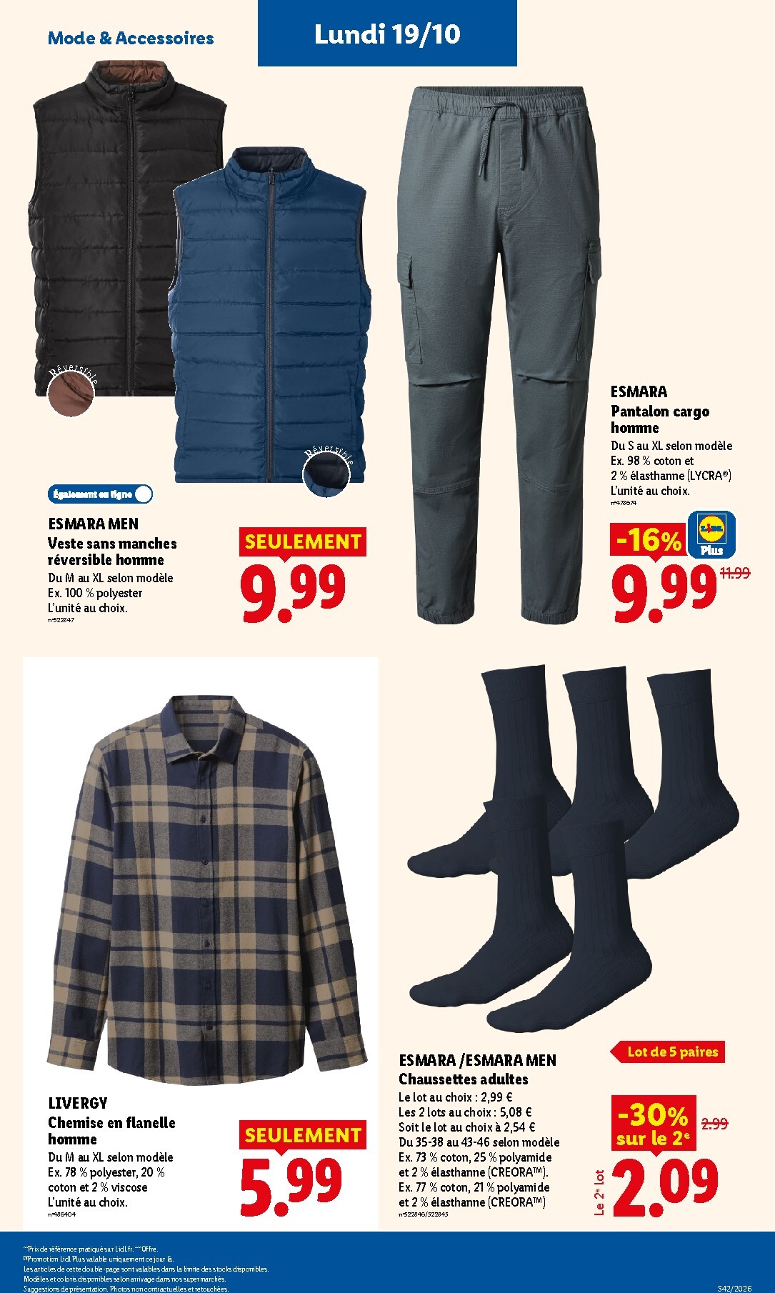 lidl - Flyer Lidl pour la semaine prochaine du de jeudi 15/10/2026 au du mercredi 21/10/2026 - page: 61