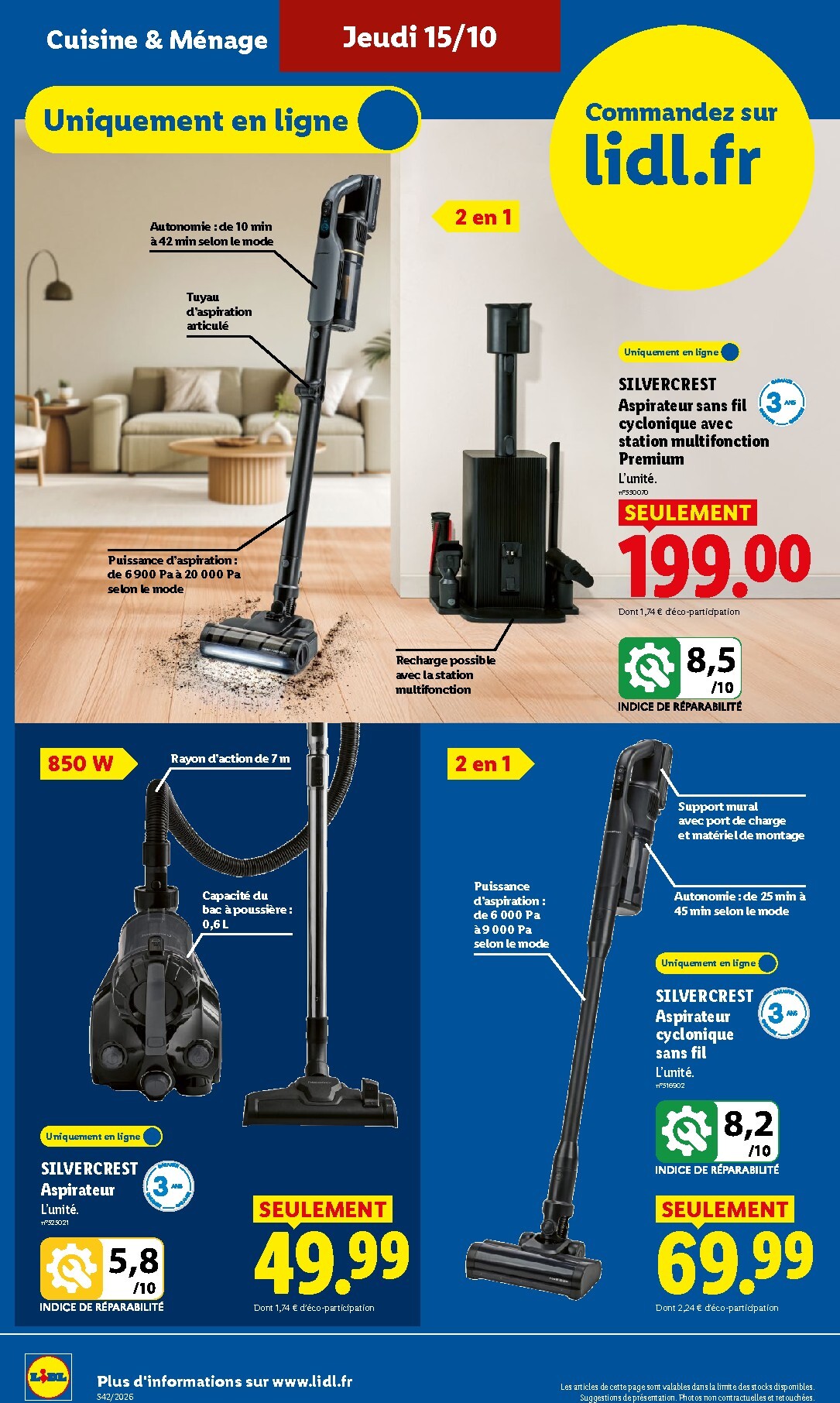 lidl - Flyer Lidl pour la semaine prochaine du de jeudi 15/10/2026 au du mercredi 21/10/2026 - page: 26