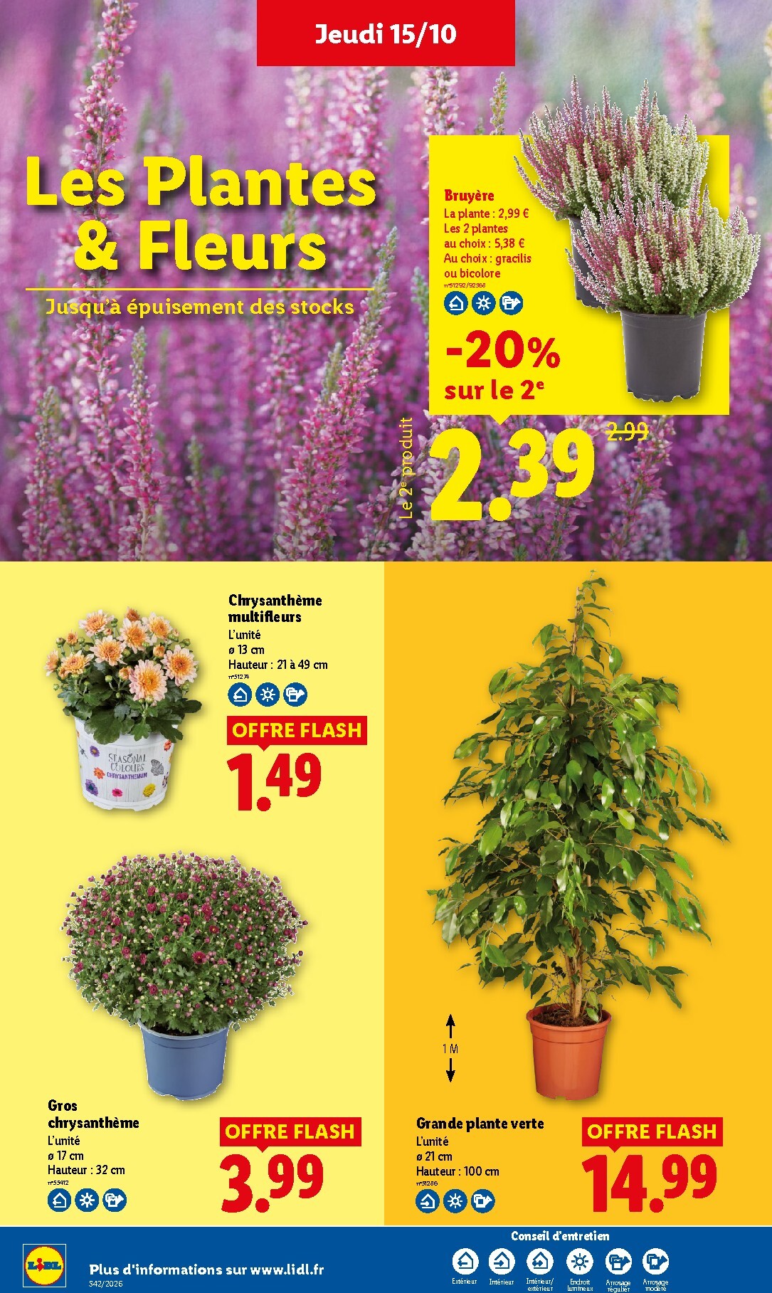 lidl - Flyer Lidl pour la semaine prochaine du de jeudi 15/10/2026 au du mercredi 21/10/2026 - page: 40