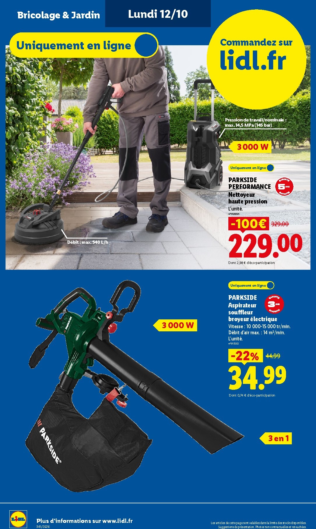 lidl - Current Lidl - Les Exclus Web de la semaine leaflet valid from du lundi 12/10/2026 to de jeudi 15/10/2026 - page: 2