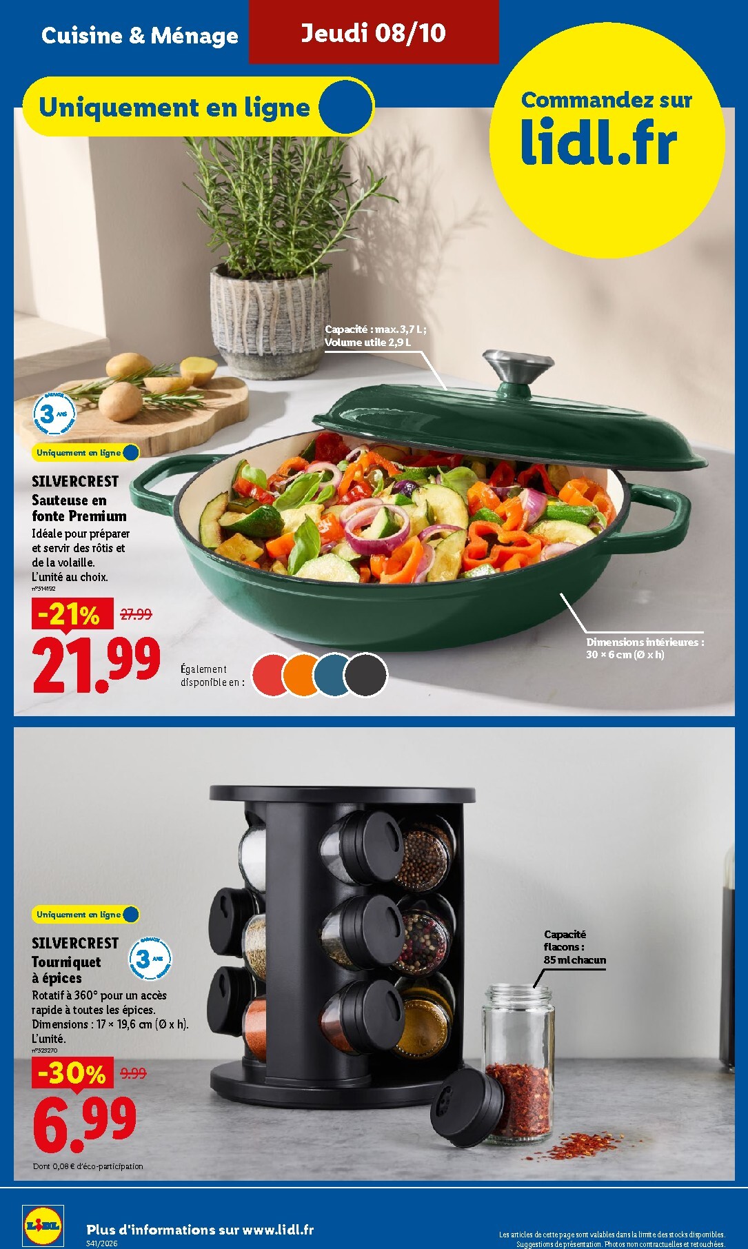 lidl - Current Lidl leaflet valid from de jeudi 08/10/2026 to du mercredi 14/10/2026 - page: 30