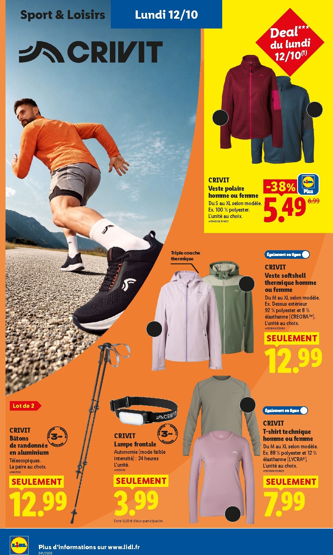 lidl - Current Lidl leaflet valid from de jeudi 08/10/2026 to du mercredi 14/10/2026 - page: 56