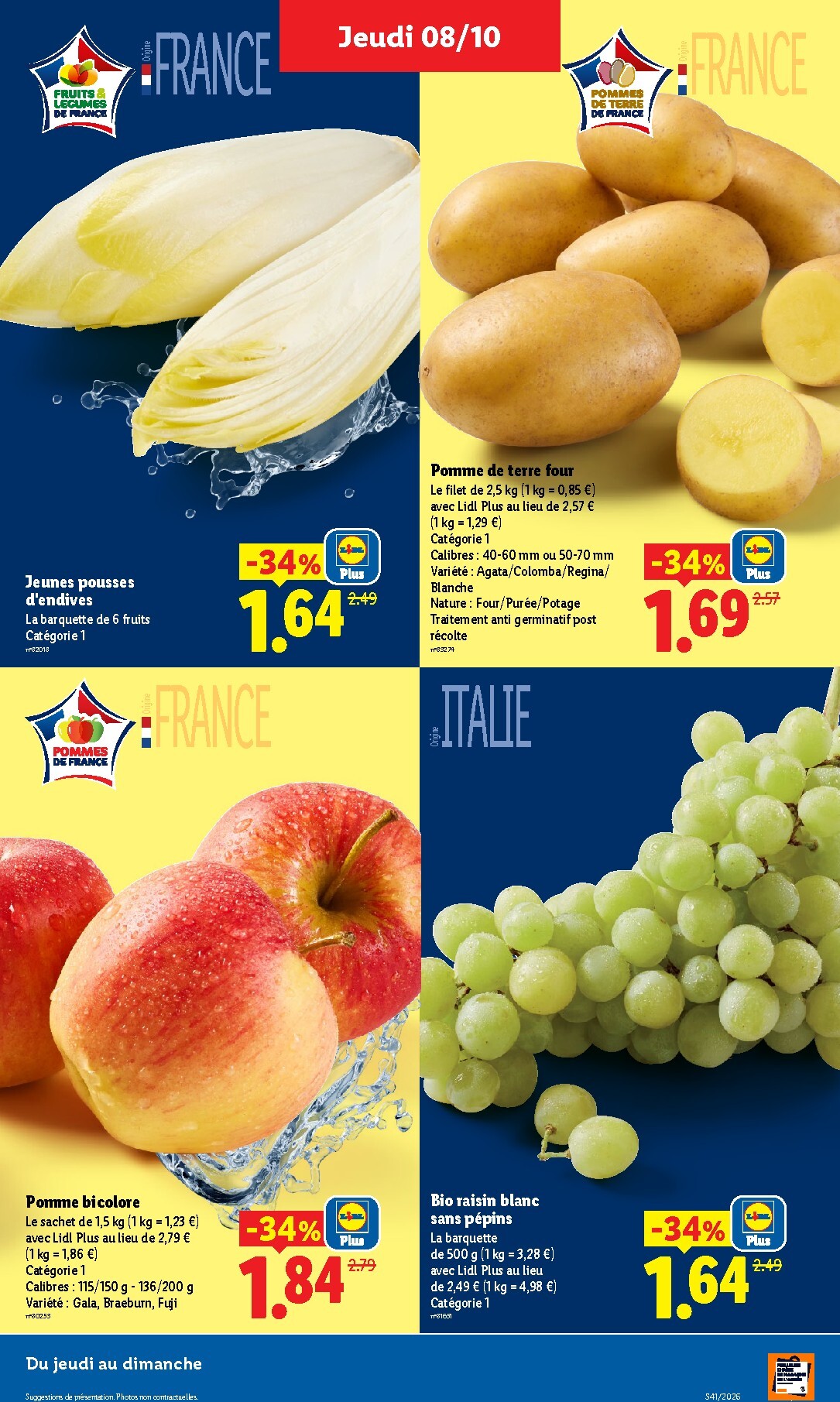 lidl - Current Lidl leaflet valid from de jeudi 08/10/2026 to du mercredi 14/10/2026 - page: 3