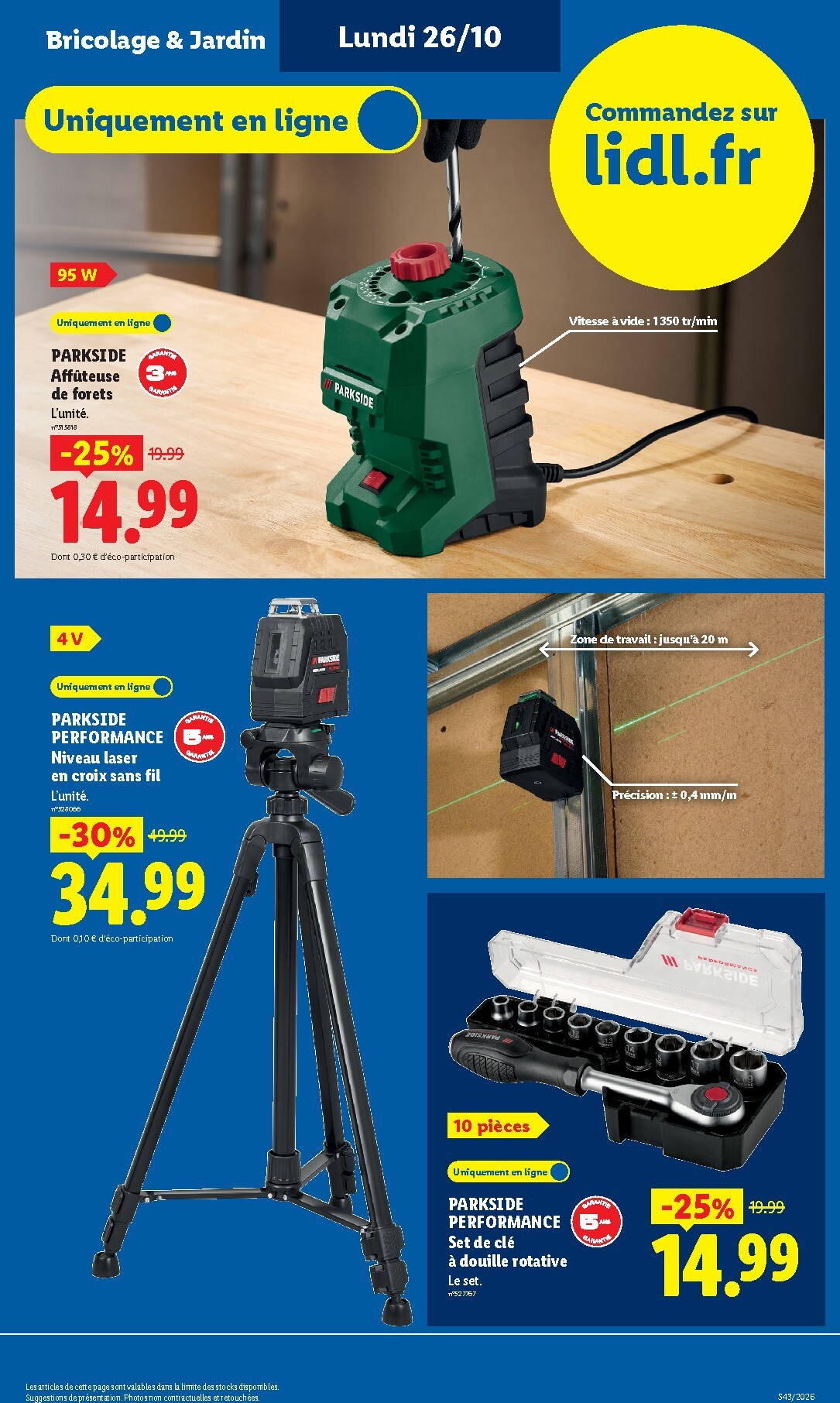 lidl - Flyer Lidl pour la semaine prochaine du de jeudi 22/10/2026 au du mercredi 28/10/2026 - page: 9