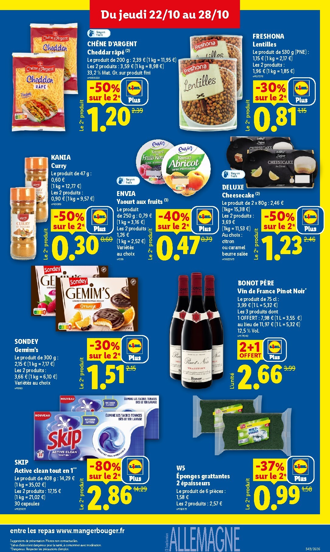 lidl - Flyer Lidl pour la semaine prochaine du de jeudi 22/10/2026 au du mercredi 28/10/2026 - page: 19