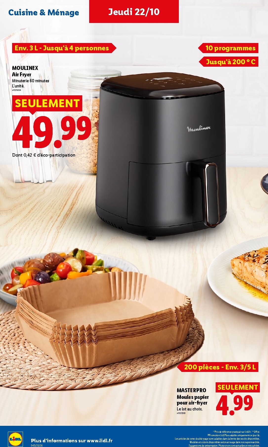 lidl - Flyer Lidl pour la semaine prochaine du de jeudi 22/10/2026 au du mercredi 28/10/2026 - page: 47
