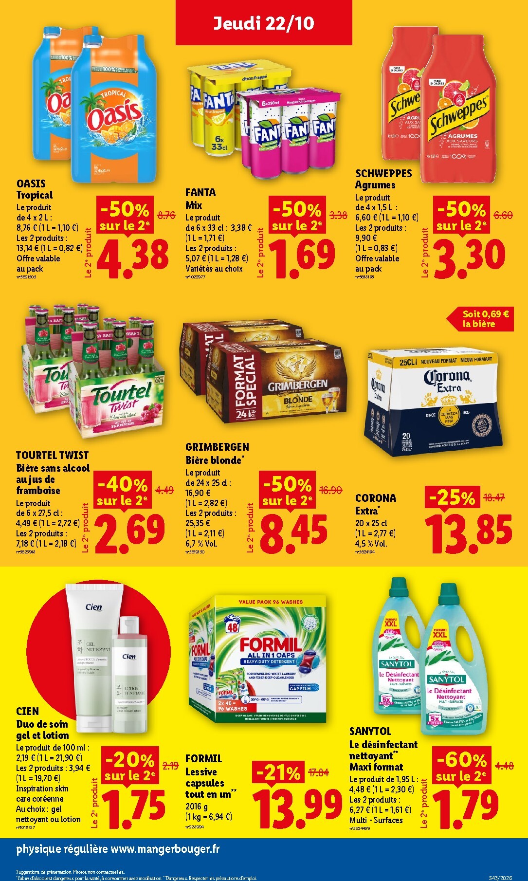 lidl - Flyer Lidl pour la semaine prochaine du de jeudi 22/10/2026 au du mercredi 28/10/2026 - page: 23