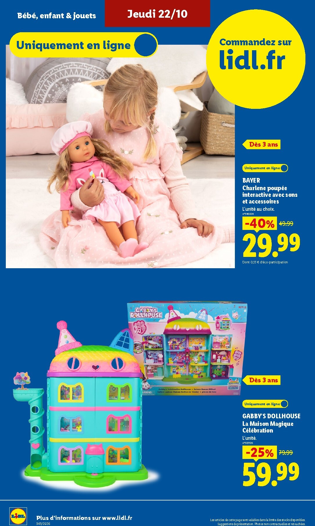 lidl - Flyer Lidl pour la semaine prochaine du de jeudi 22/10/2026 au du mercredi 28/10/2026 - page: 38
