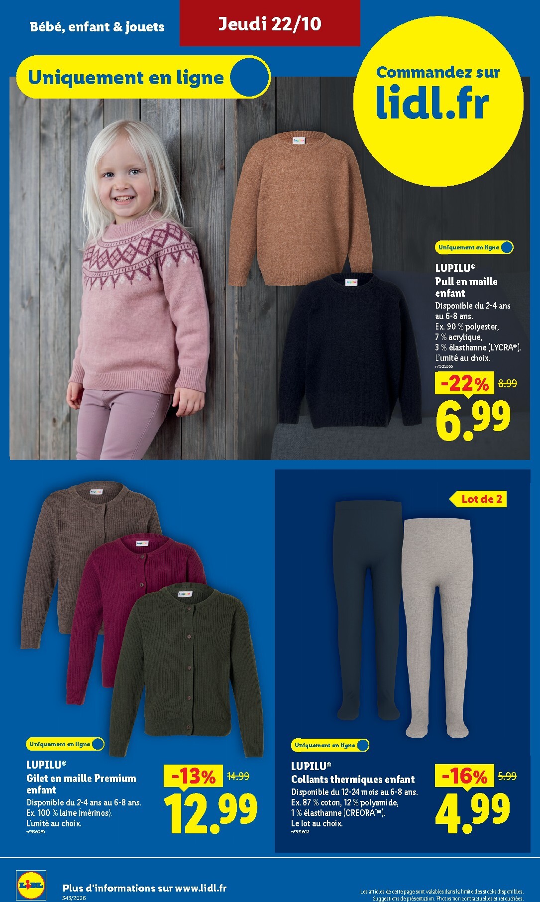 lidl - Flyer Lidl pour la semaine prochaine du de jeudi 22/10/2026 au du mercredi 28/10/2026 - page: 36