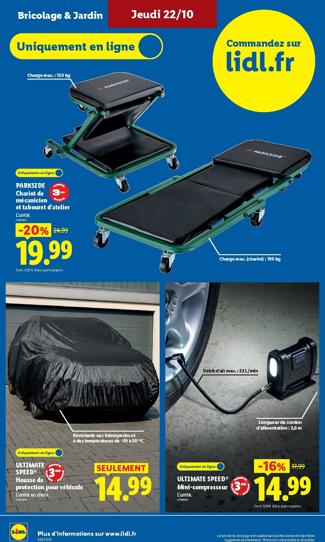 lidl - Flyer Lidl pour la semaine prochaine du de jeudi 22/10/2026 au du mercredi 28/10/2026 - page: 6