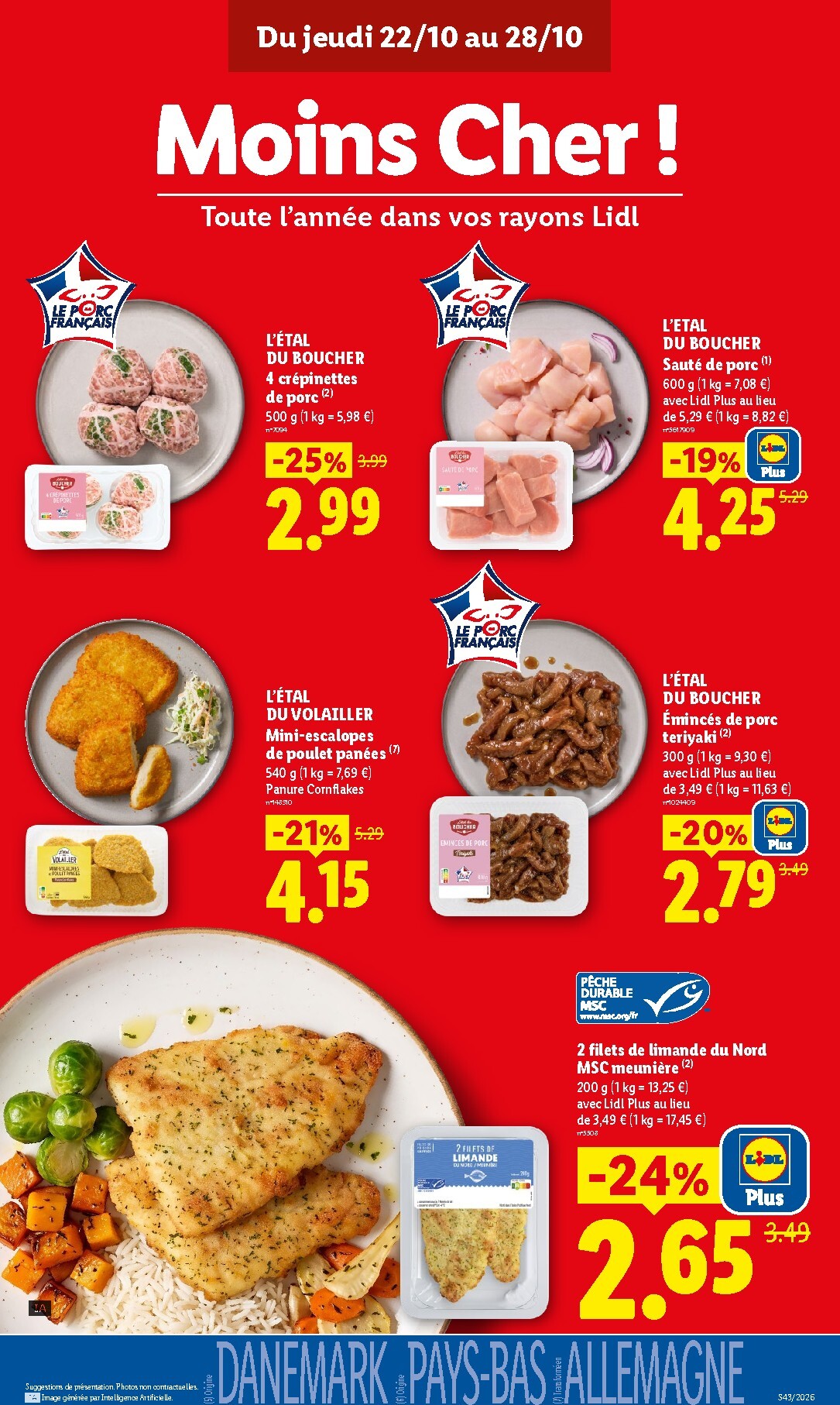 lidl - Flyer Lidl pour la semaine prochaine du de jeudi 22/10/2026 au du mercredi 28/10/2026 - page: 11