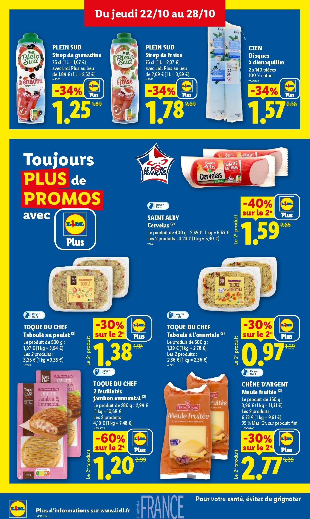 lidl - Flyer Lidl pour la semaine prochaine du de jeudi 22/10/2026 au du mercredi 28/10/2026 - page: 18