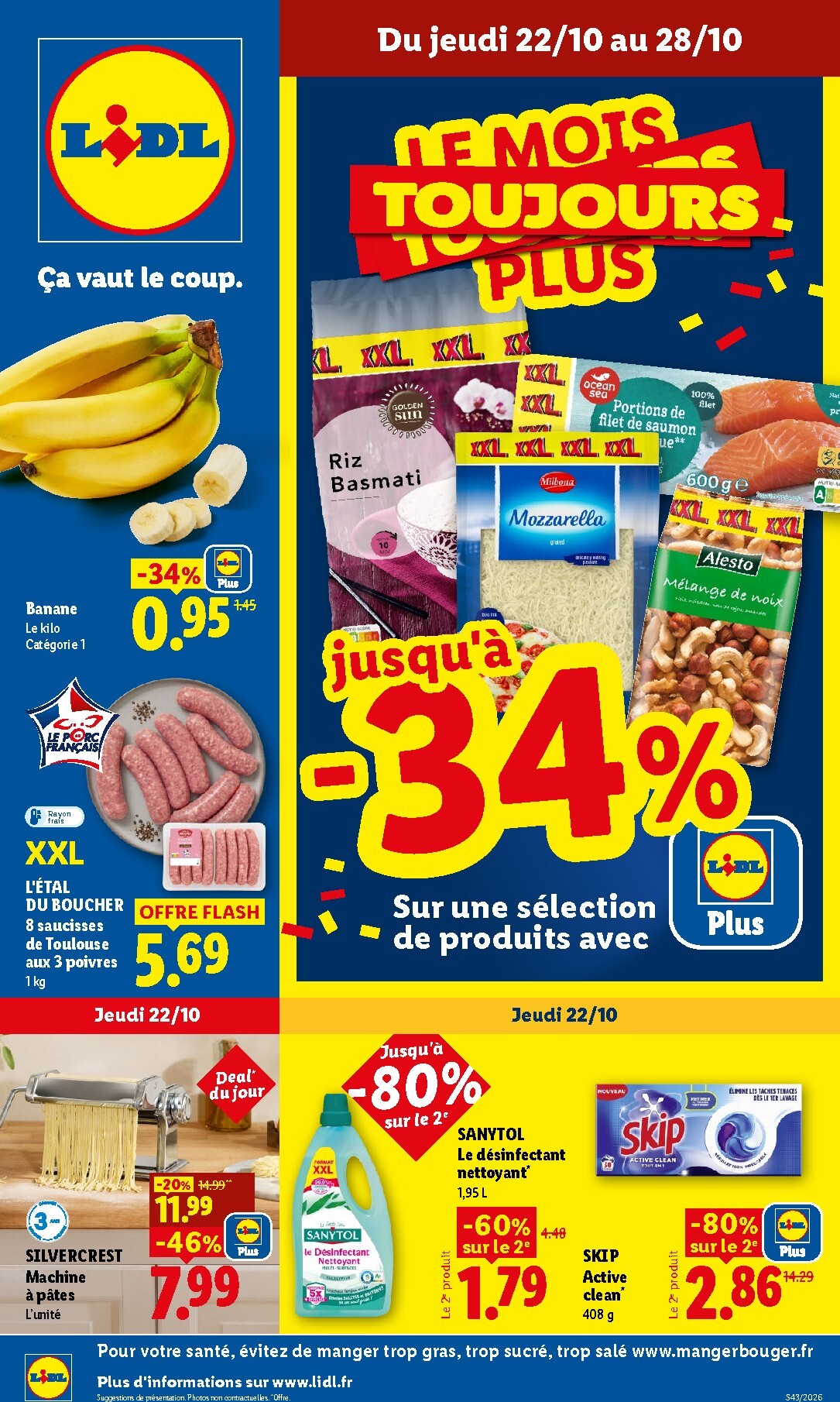 lidl - Flyer Lidl pour la semaine prochaine du de jeudi 22/10/2026 au du mercredi 28/10/2026