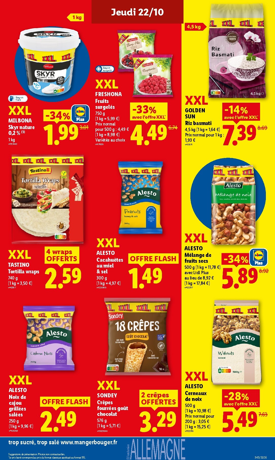 lidl - Flyer Lidl pour la semaine prochaine du de jeudi 22/10/2026 au du mercredi 28/10/2026 - page: 27