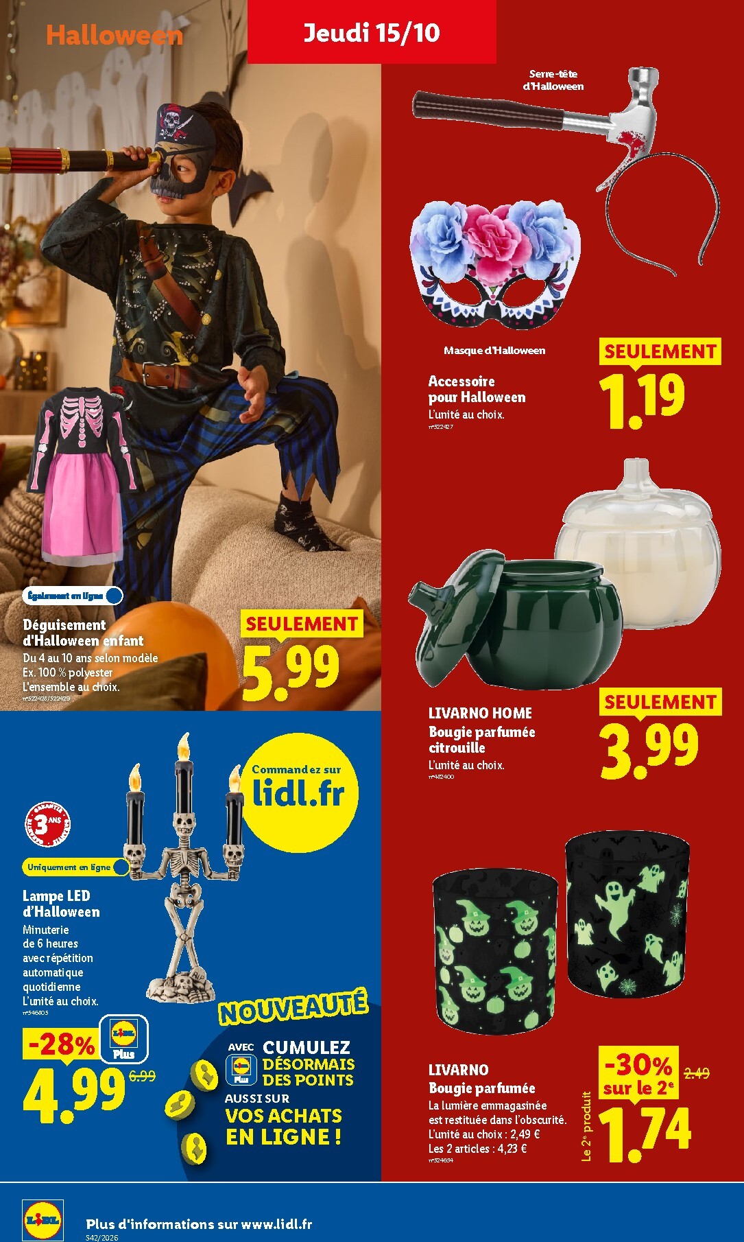 lidl - Current Lidl leaflet valid from de jeudi 15/10/2026 to du mercredi 21/10/2026 - page: 38