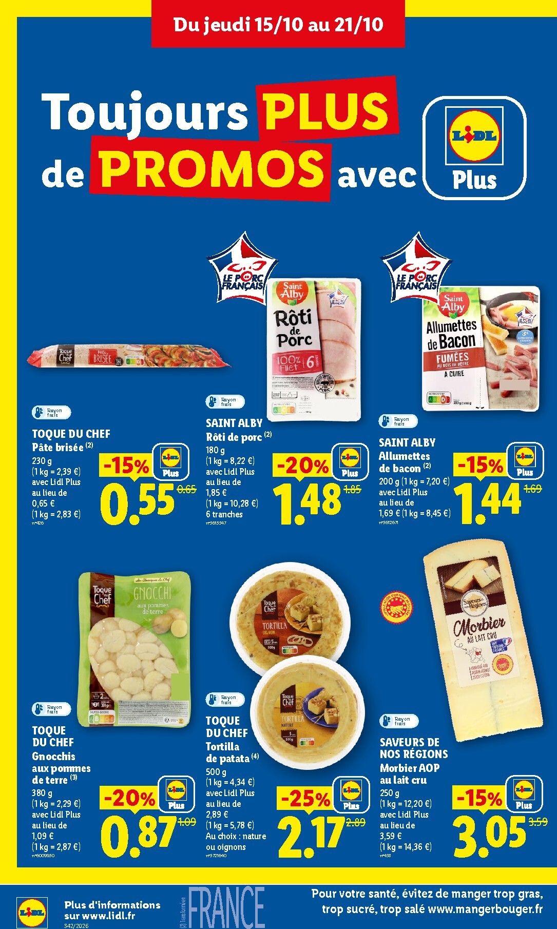 lidl - Current Lidl leaflet valid from de jeudi 15/10/2026 to du mercredi 21/10/2026 - page: 16