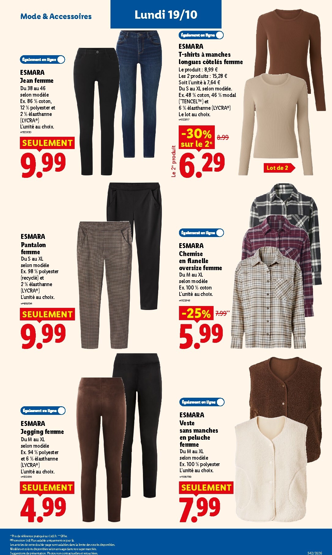 lidl - Current Lidl leaflet valid from de jeudi 15/10/2026 to du mercredi 21/10/2026 - page: 59