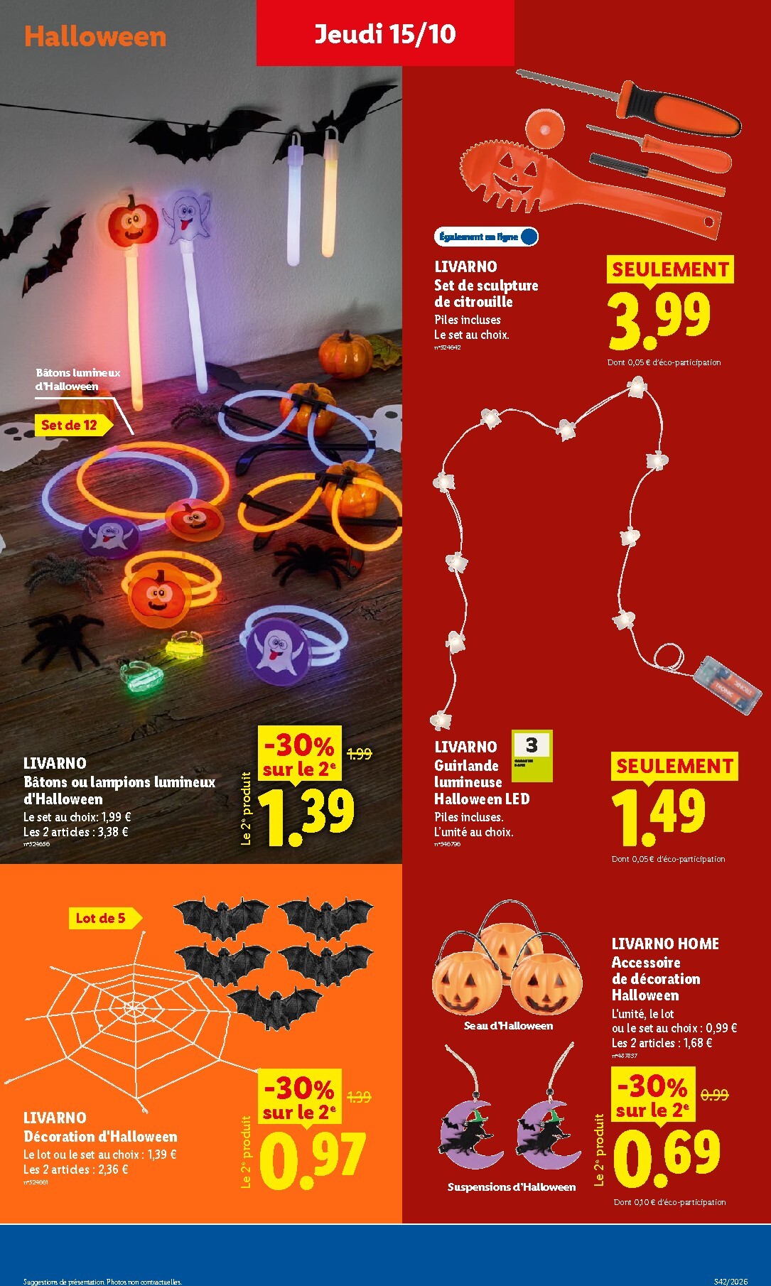 lidl - Current Lidl leaflet valid from de jeudi 15/10/2026 to du mercredi 21/10/2026 - page: 37