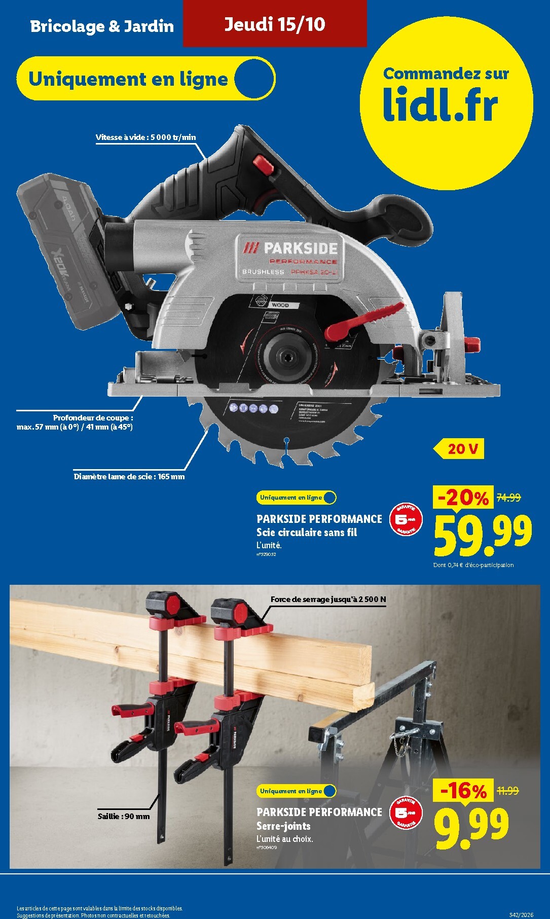 lidl - Current Lidl leaflet valid from de jeudi 15/10/2026 to du mercredi 21/10/2026 - page: 7
