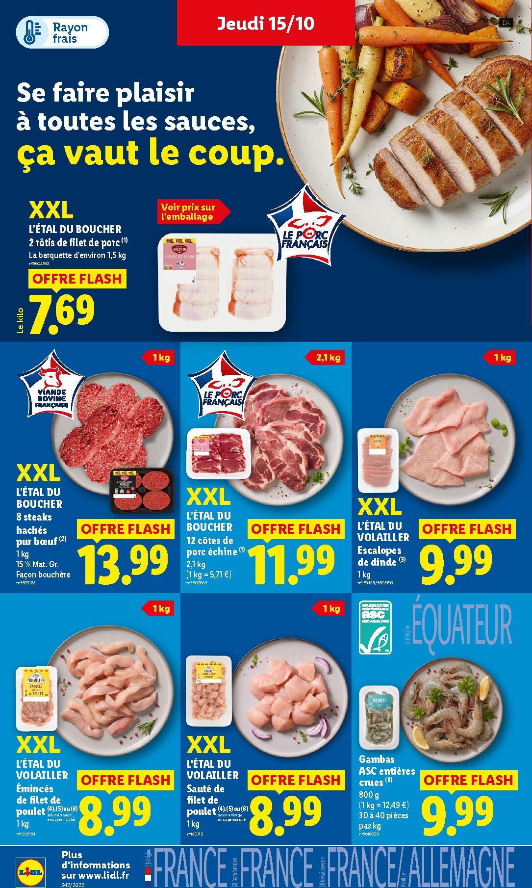 lidl - Current Lidl leaflet valid from de jeudi 15/10/2026 to du mercredi 21/10/2026 - page: 10