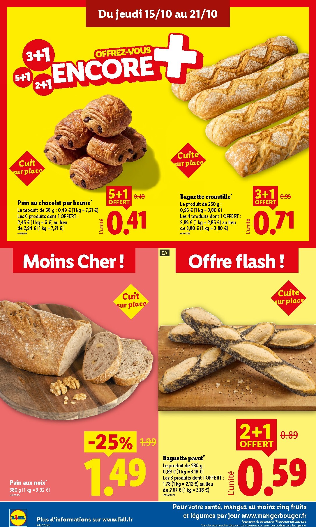 lidl - Current Lidl leaflet valid from de jeudi 15/10/2026 to du mercredi 21/10/2026 - page: 12