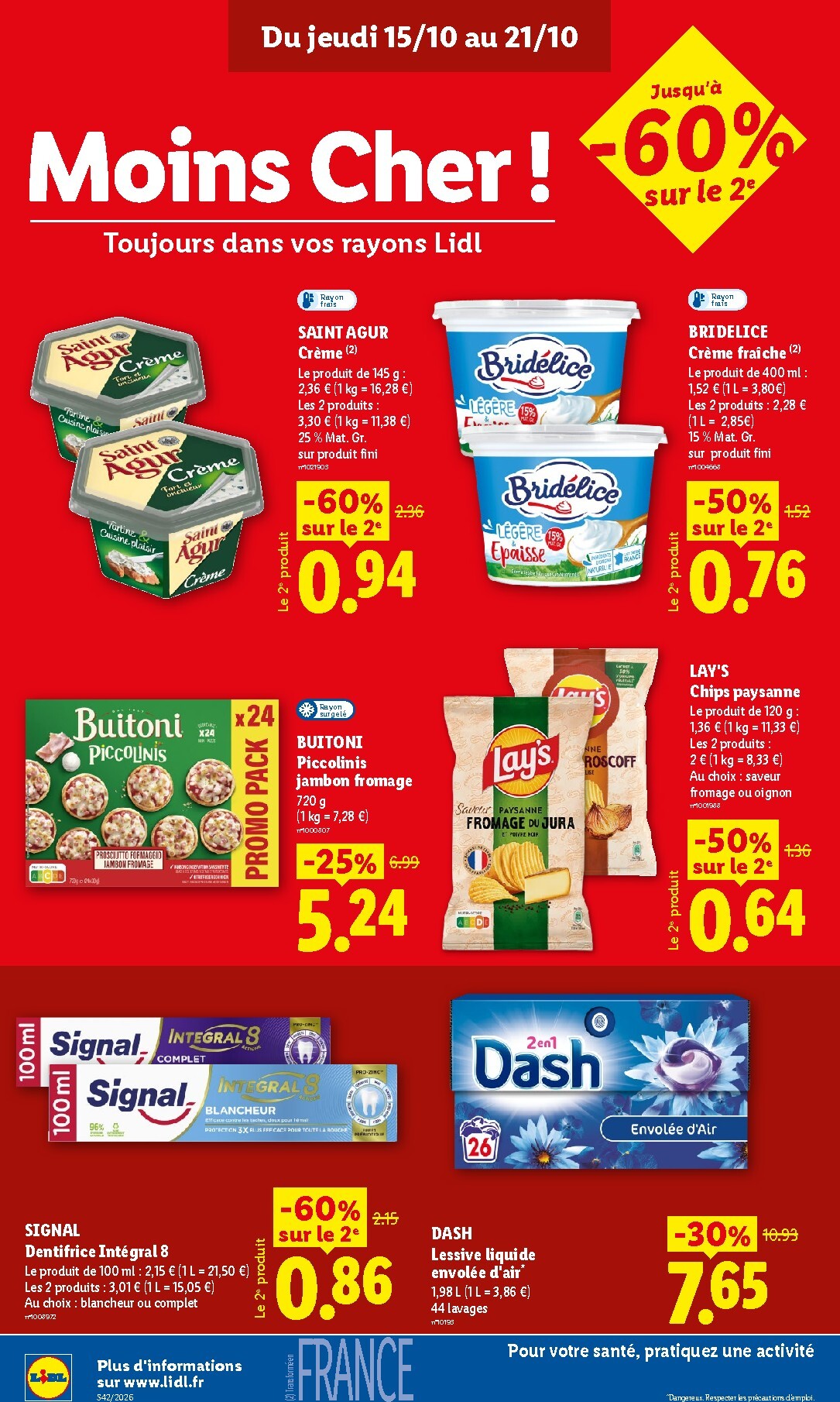 lidl - Current Lidl leaflet valid from de jeudi 15/10/2026 to du mercredi 21/10/2026 - page: 18