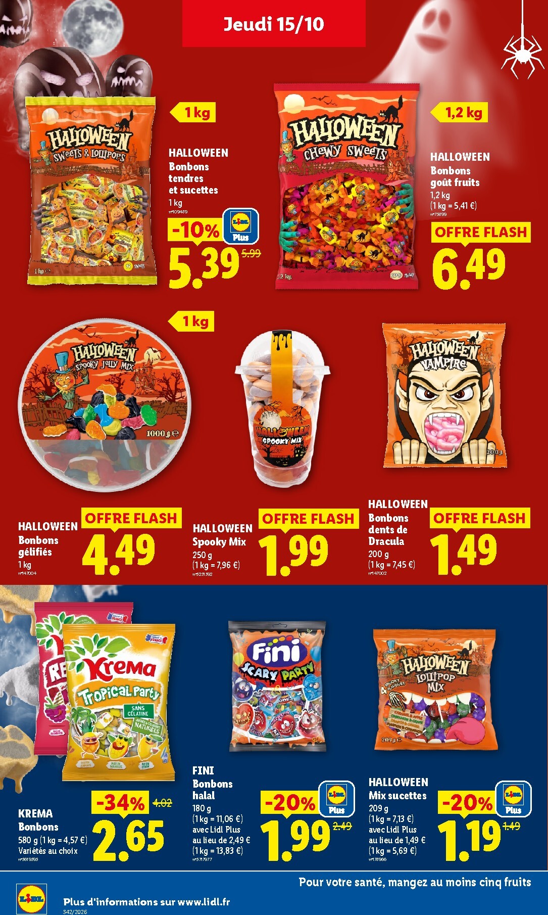 lidl - Current Lidl leaflet valid from de jeudi 15/10/2026 to du mercredi 21/10/2026 - page: 34